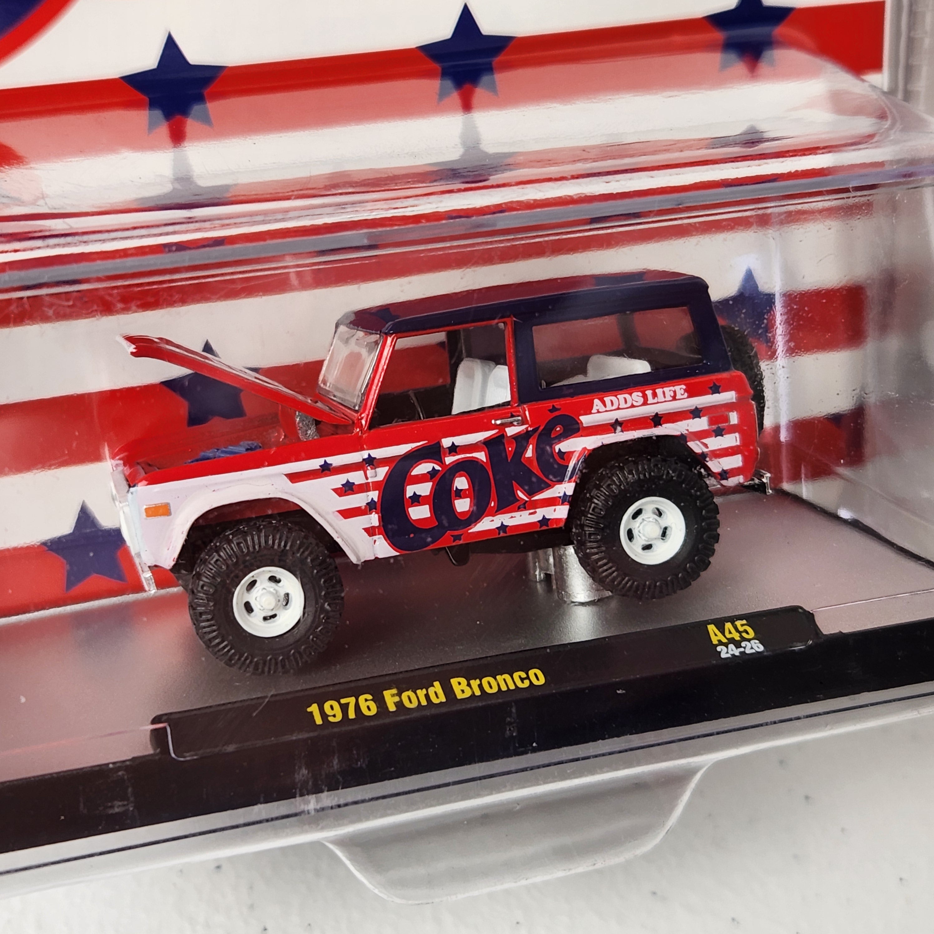1976 Ford Bronco Coca-Cola European M2 Machines 2025