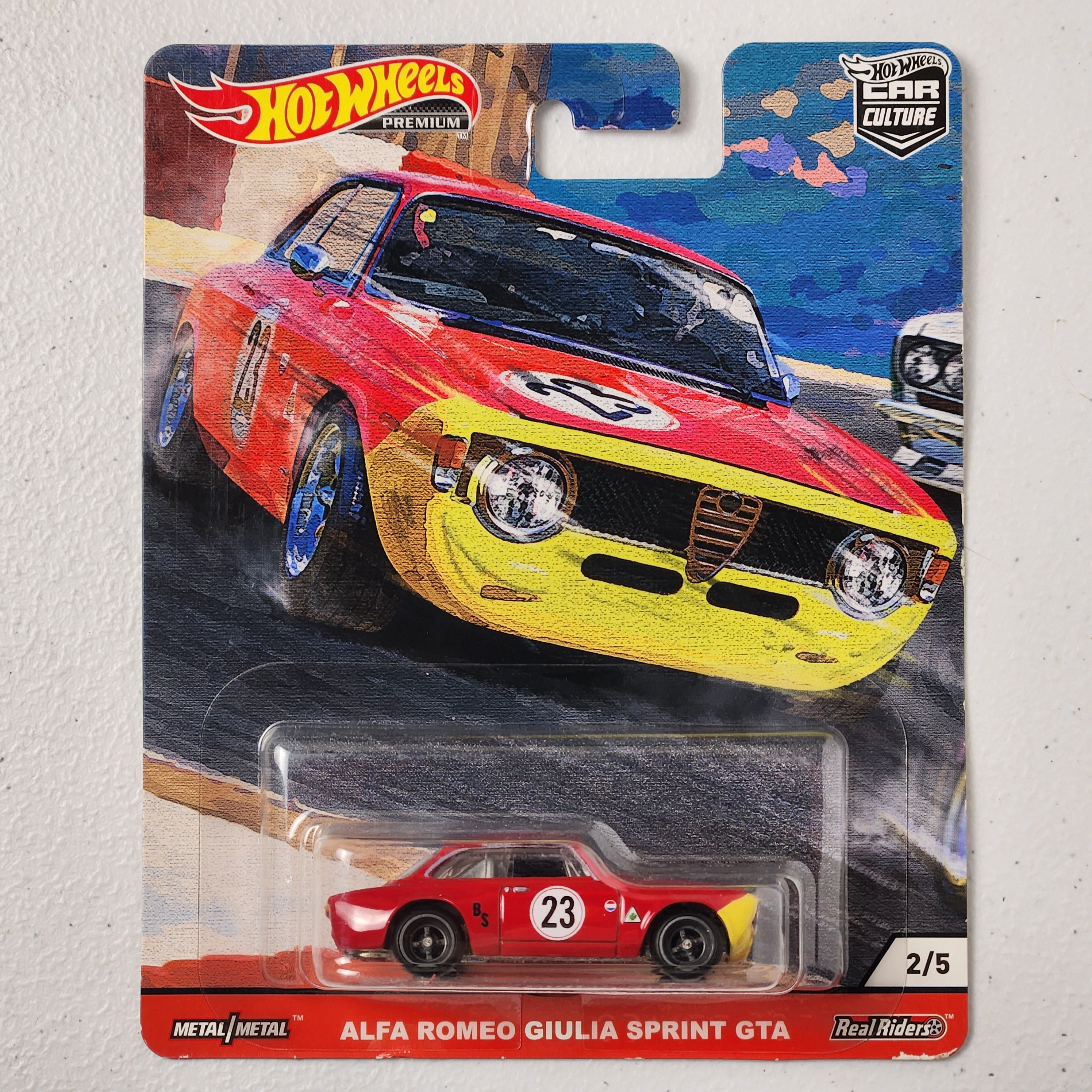 Alfa Romeo Giulia Sprint GTA #2/5 Car Culture European Premium Hot Wheels 2020