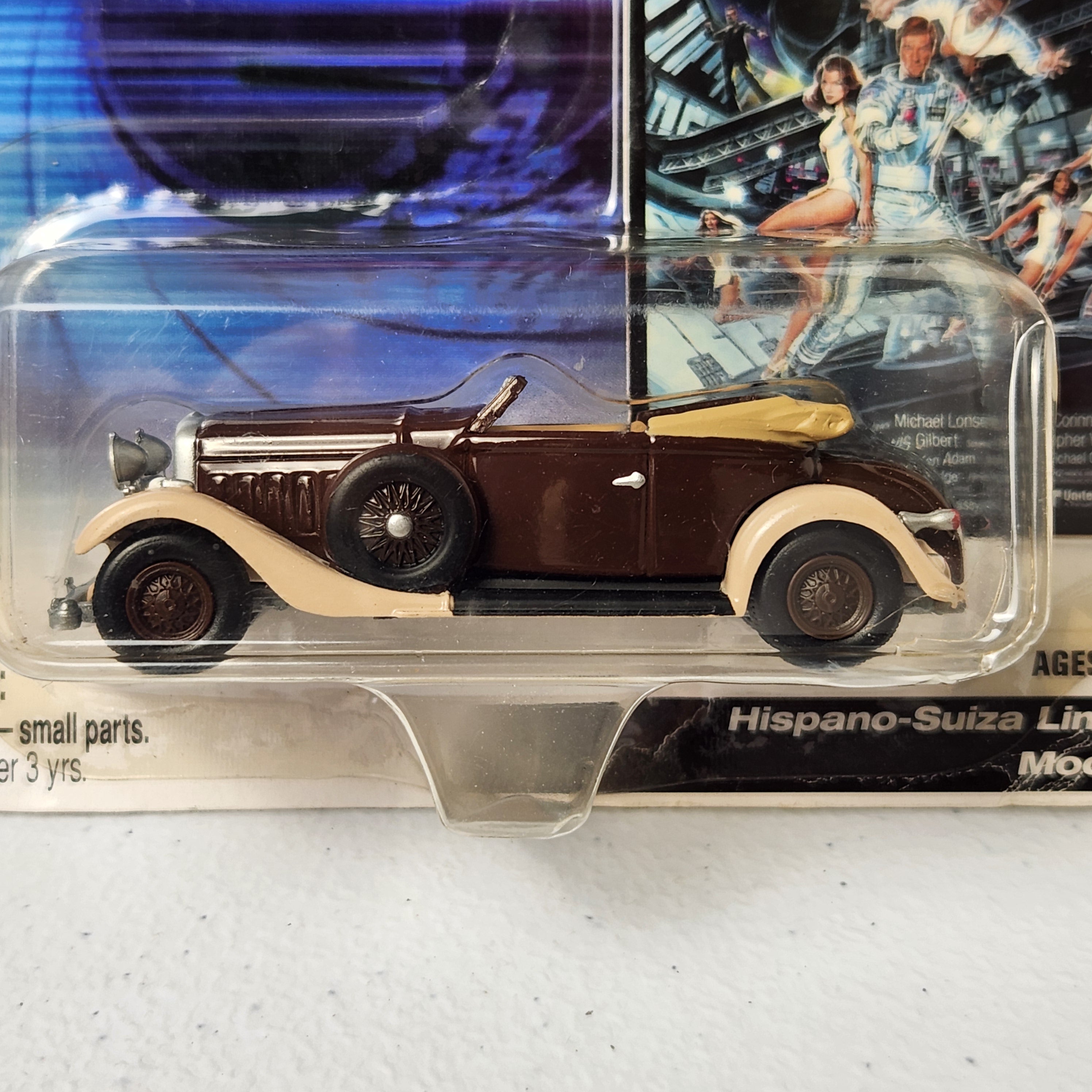 Hispano-Suiza Limousine Moonraker 007 40th Anniversary European Johnny Lightning
