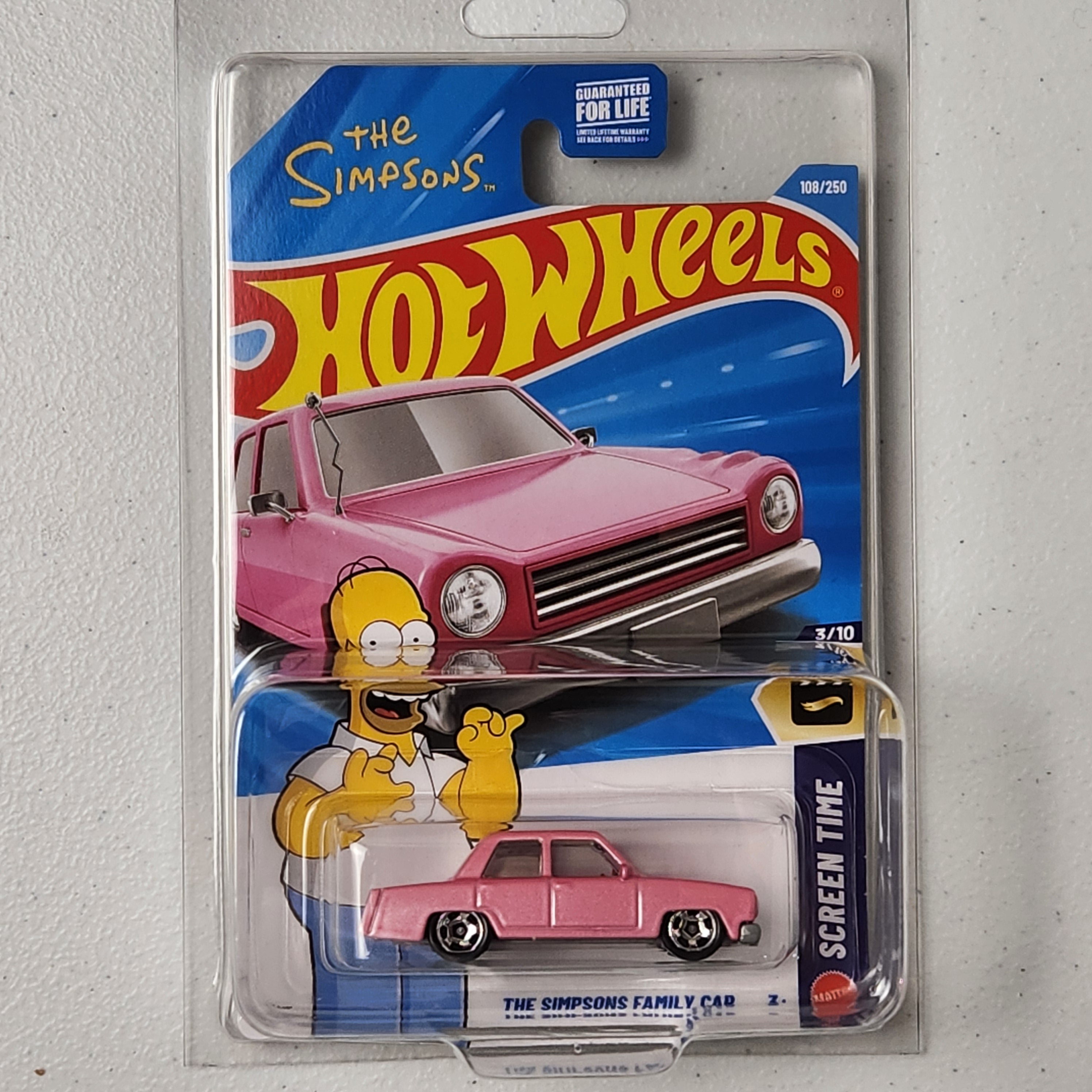 The Simpsons Family Car American Mainline Hot Wheels
