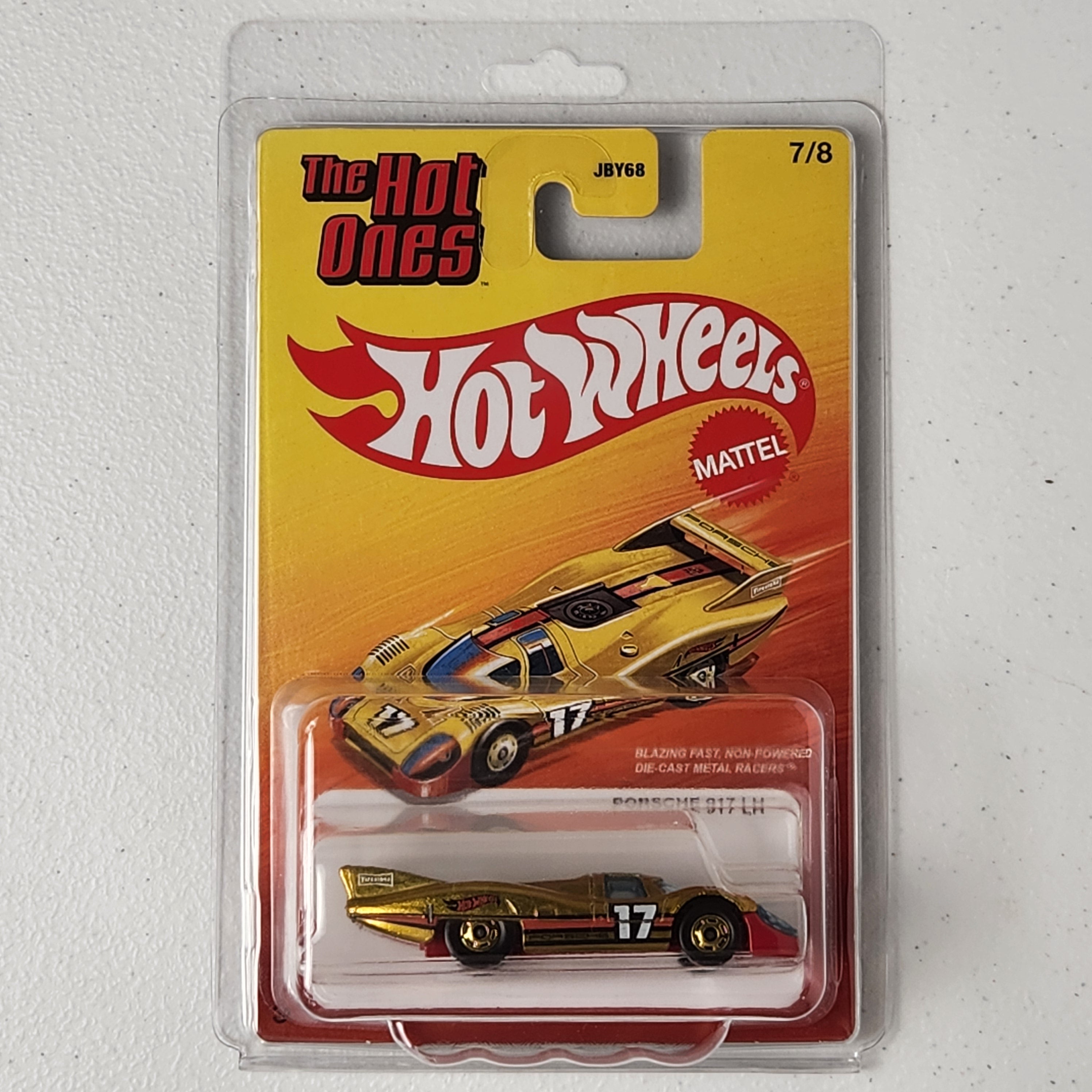 Porsche 917 LH #7/8 METAL BASE The Hot Ones European SS Hot Wheels