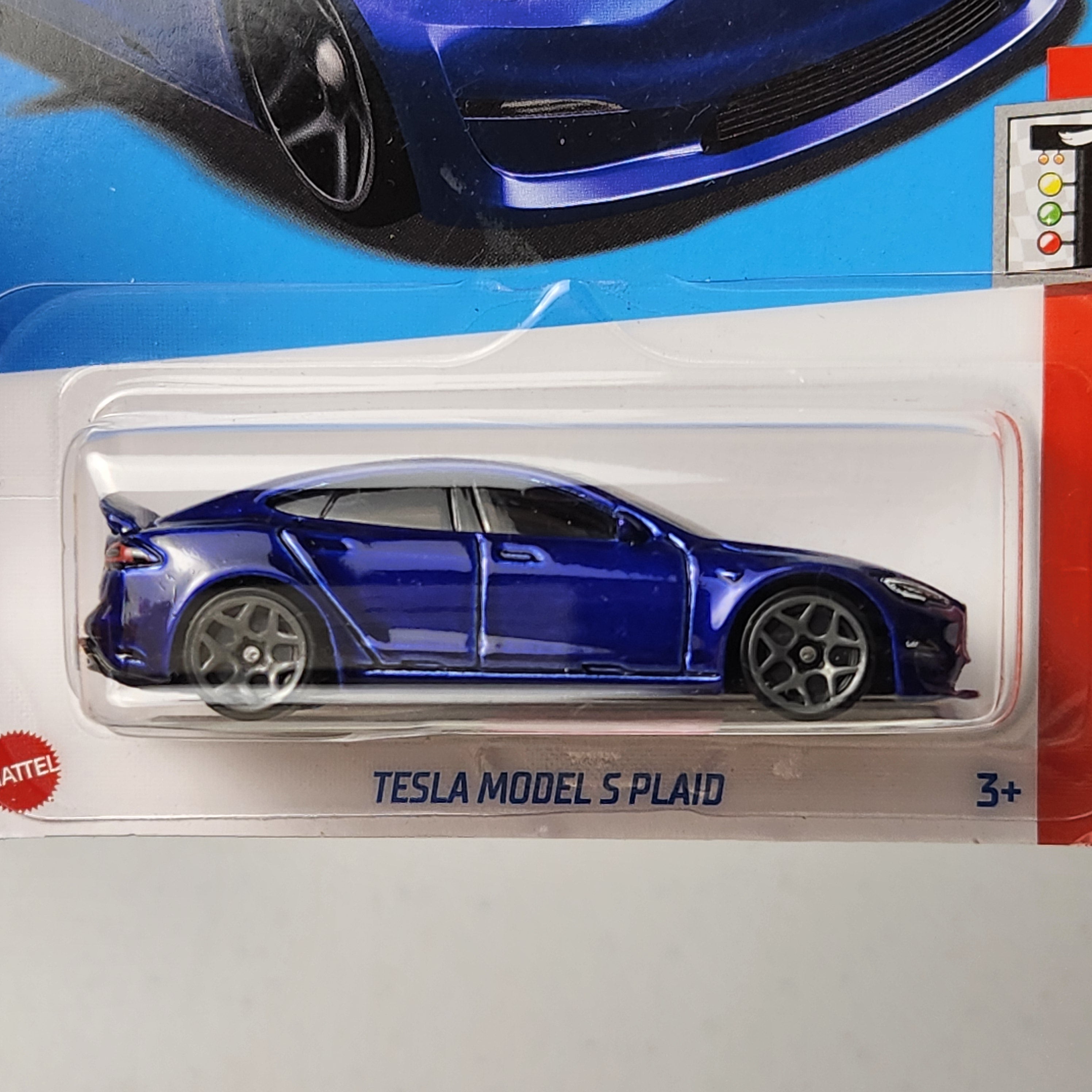 Tesla Model S Plaid American Mainline Hot Wheels
