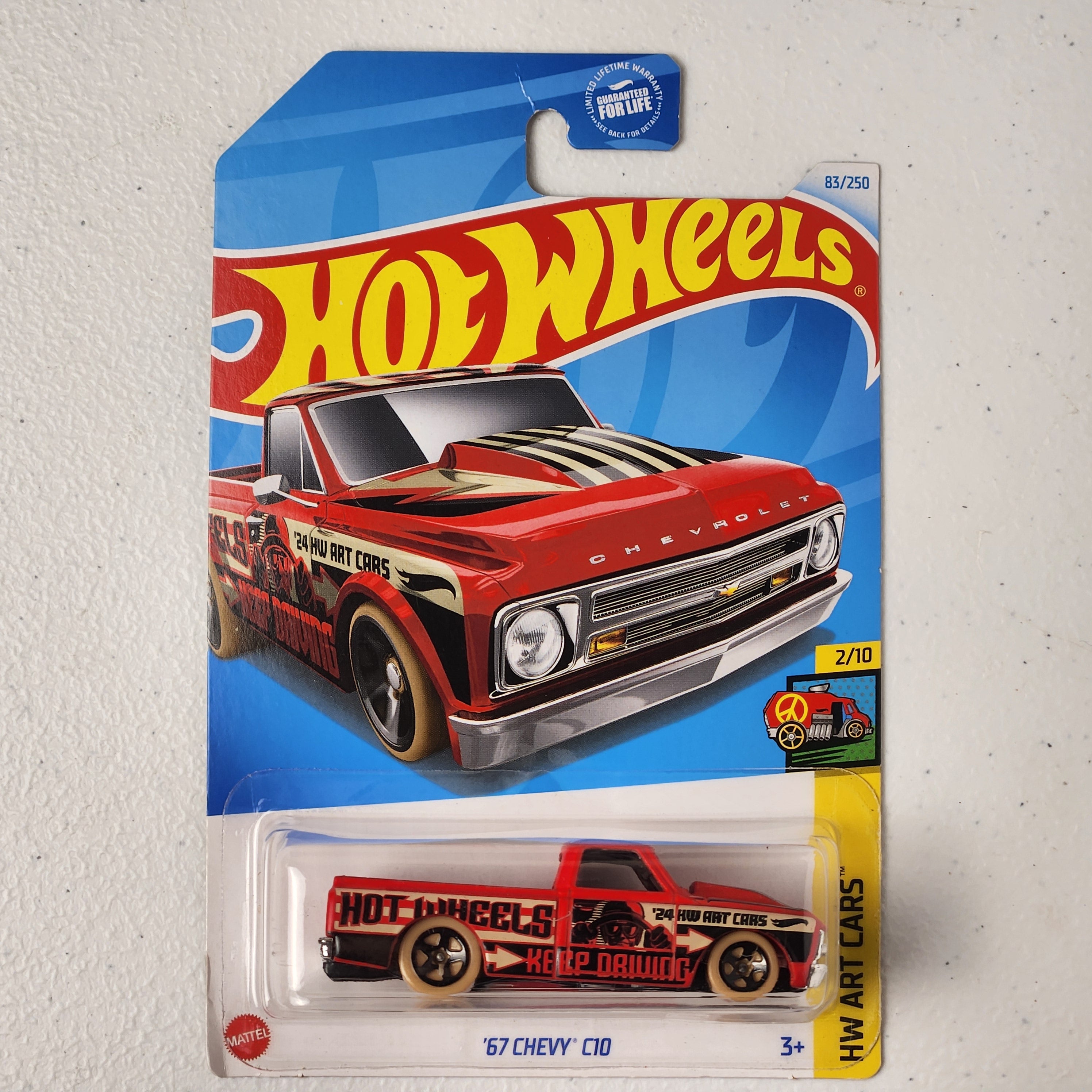’67 Chevy C10 HW Hot Trucks American Mainline Hot Wheels