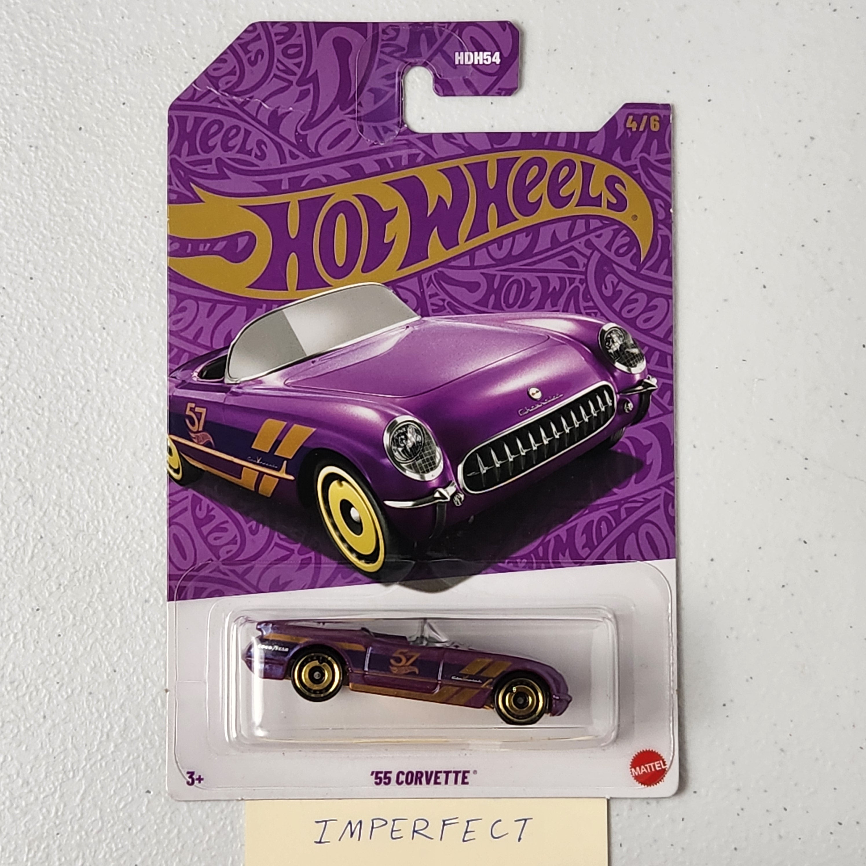 55 Corvette American Mainline Hot Wheels