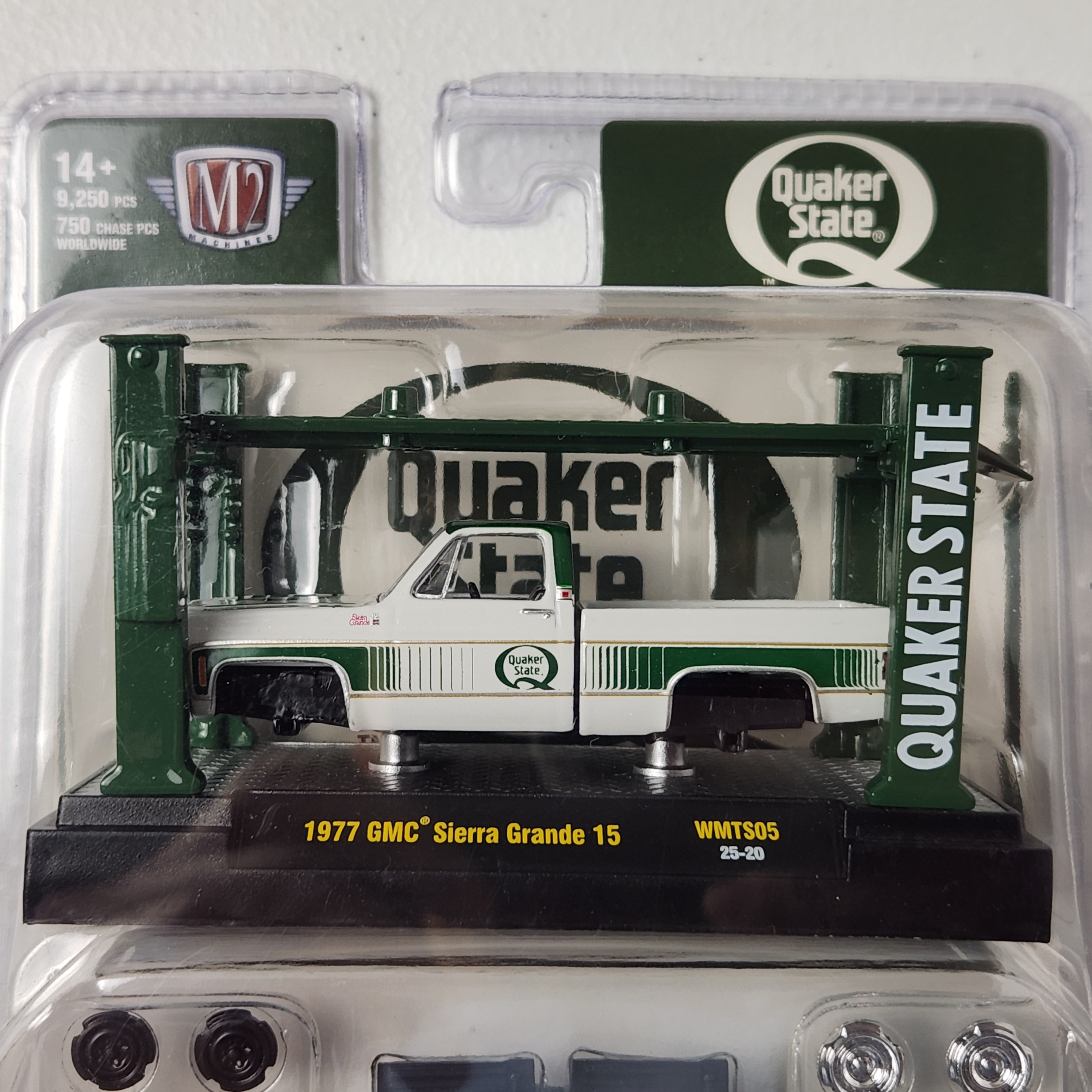 1977 GMC Sierra Grande 15 Quaker State Model Kit Auto Lift American M2 Machines 2026