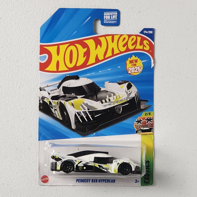 Peugeot 9X8 Hypercar European Mainline Hot Wheels