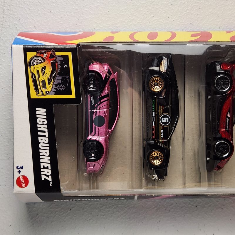 Nightburnerz 5 Pack Mainline Hot Wheels