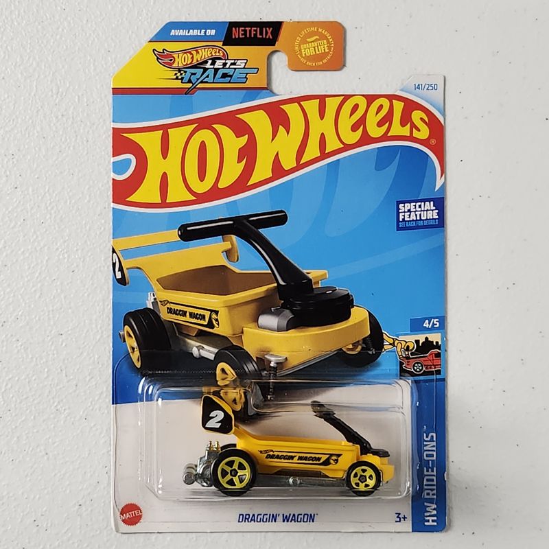 Draggin Wagon Kid's Car Mainline Hot Wheels