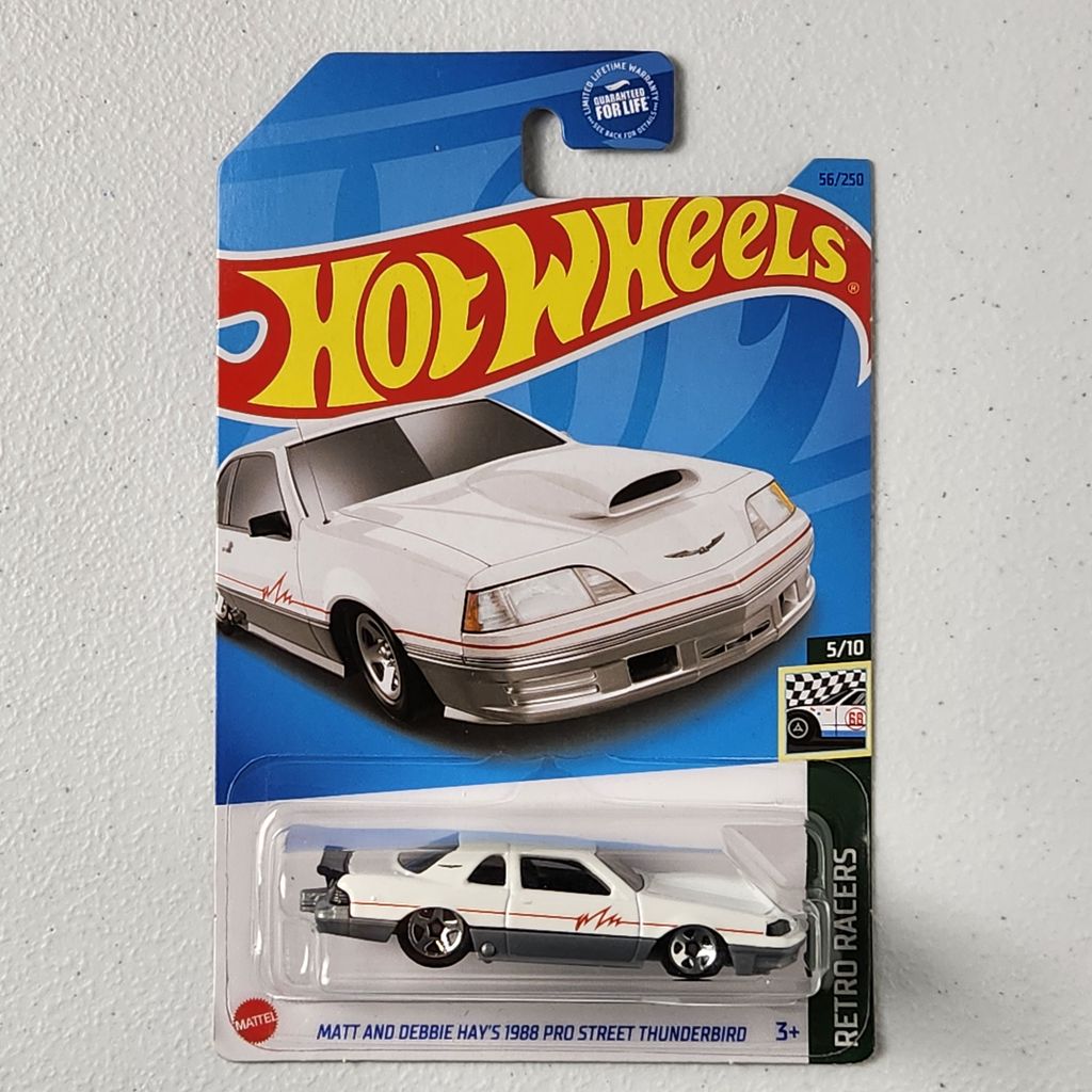Matt and Debbie Hays 1988 Pro Street Thunderbird American Mainline Hot Wheels
