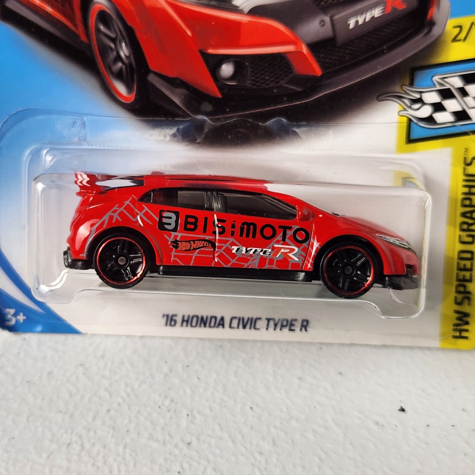 16 Honda Civic Type R JDM Mainline Hot Wheels