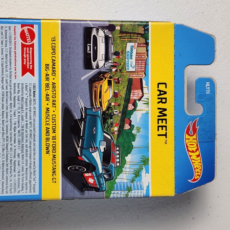 Car Meet 5 Pack Mainline Hot Wheels