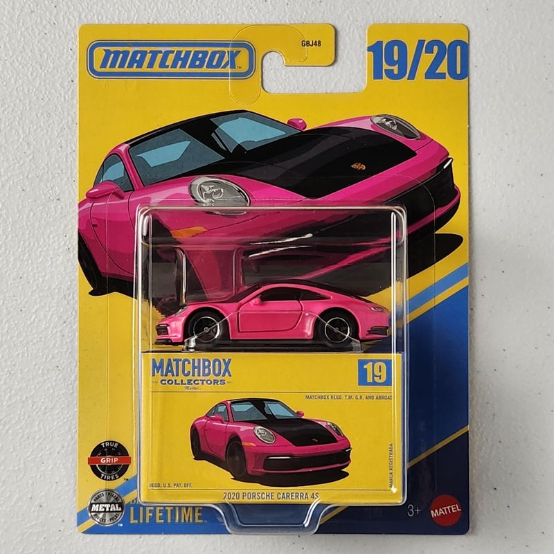 2020 Porsche Carrera 4S #19/20 Matchbox Collectors European Premium Matchbox