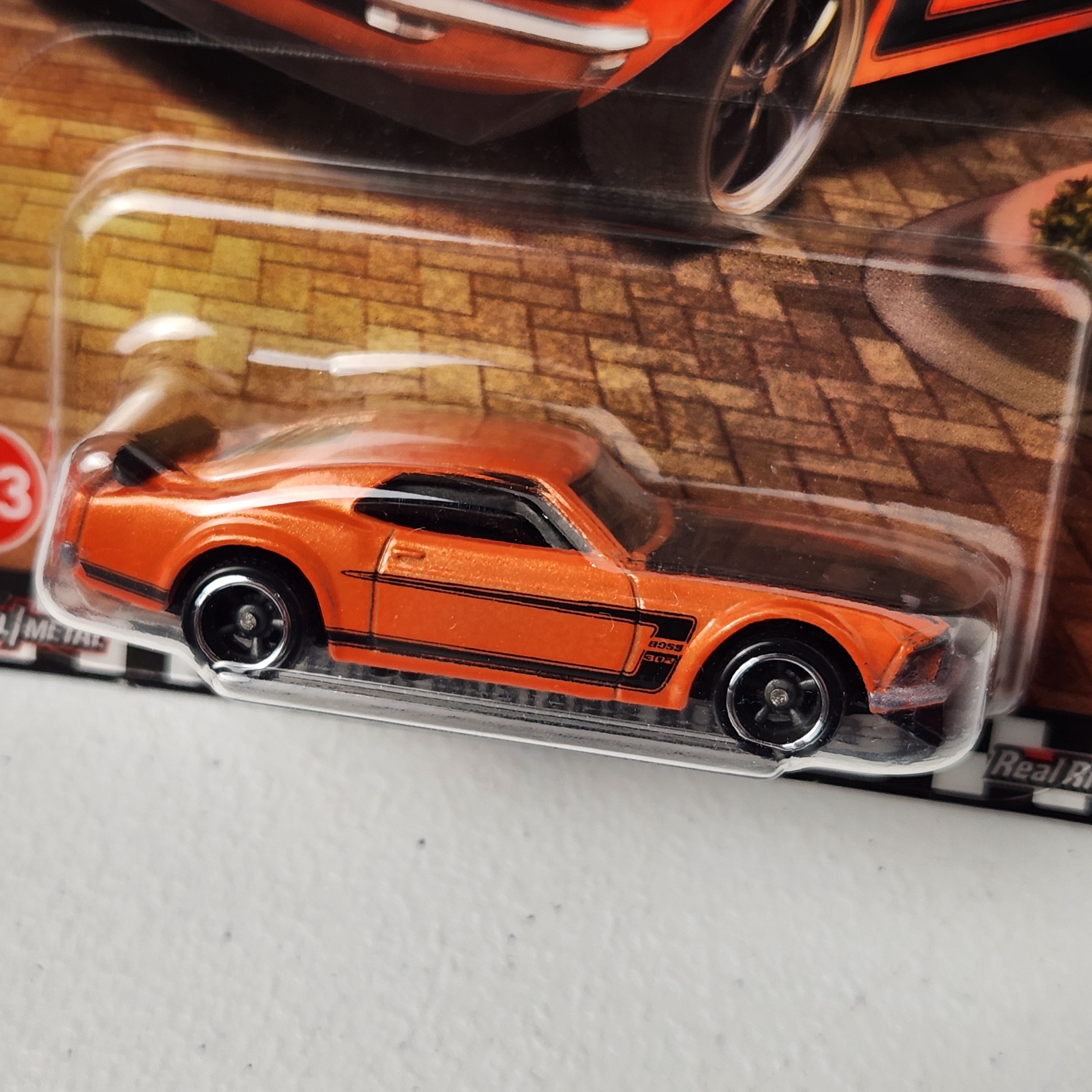 69 Ford Mustang Boss 302 #123 Boulevard American Premium Hot Wheels 2025