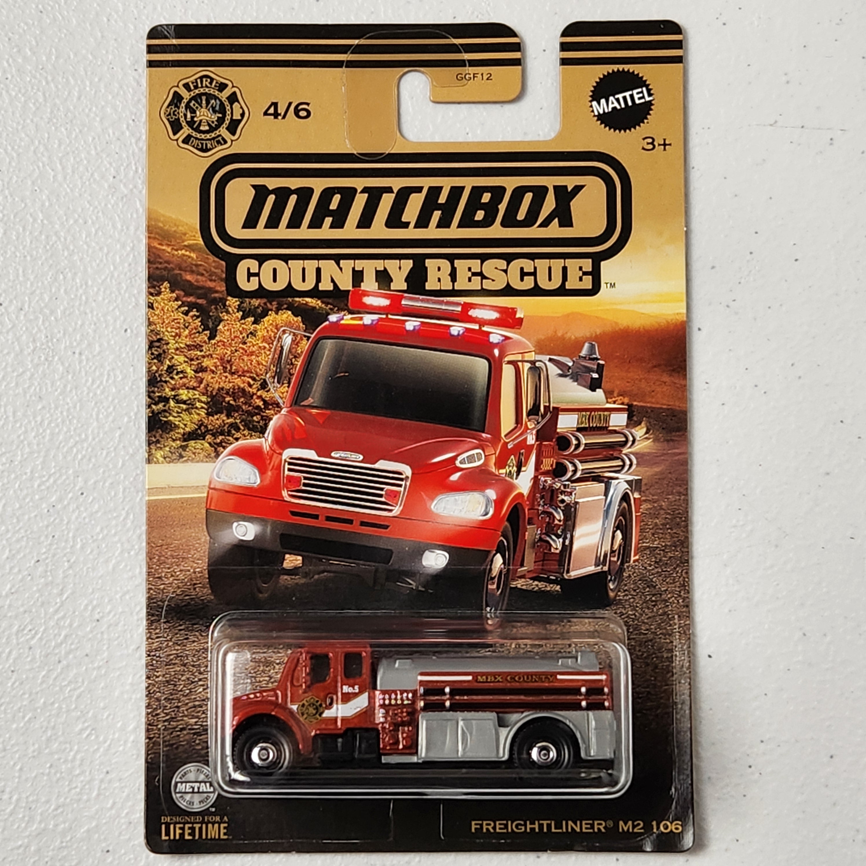 Freightliner M2 106 County Rescue American Mainline Matchbox 2023