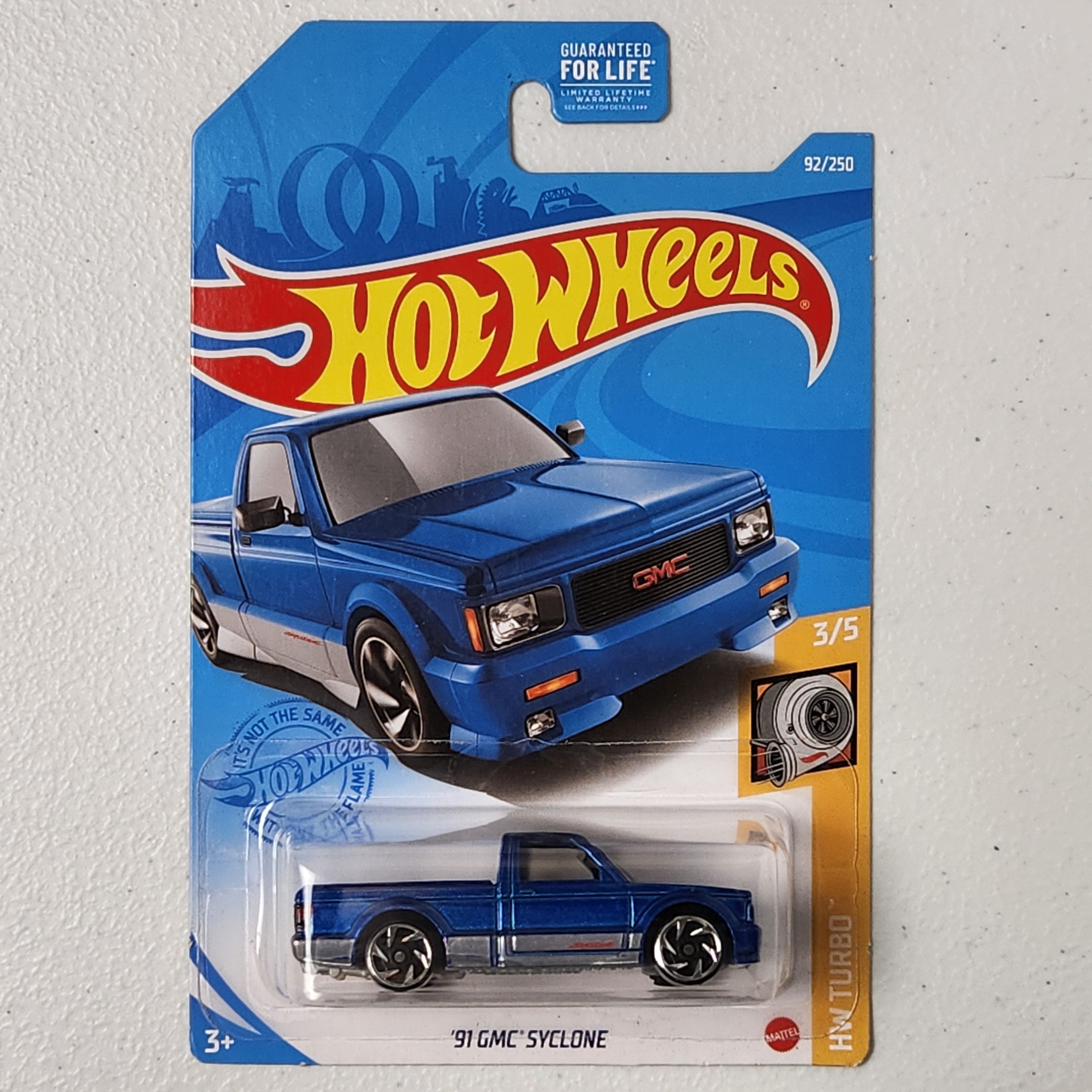 '91 GMC Syclone Pickup American Mainline Hot Wheels