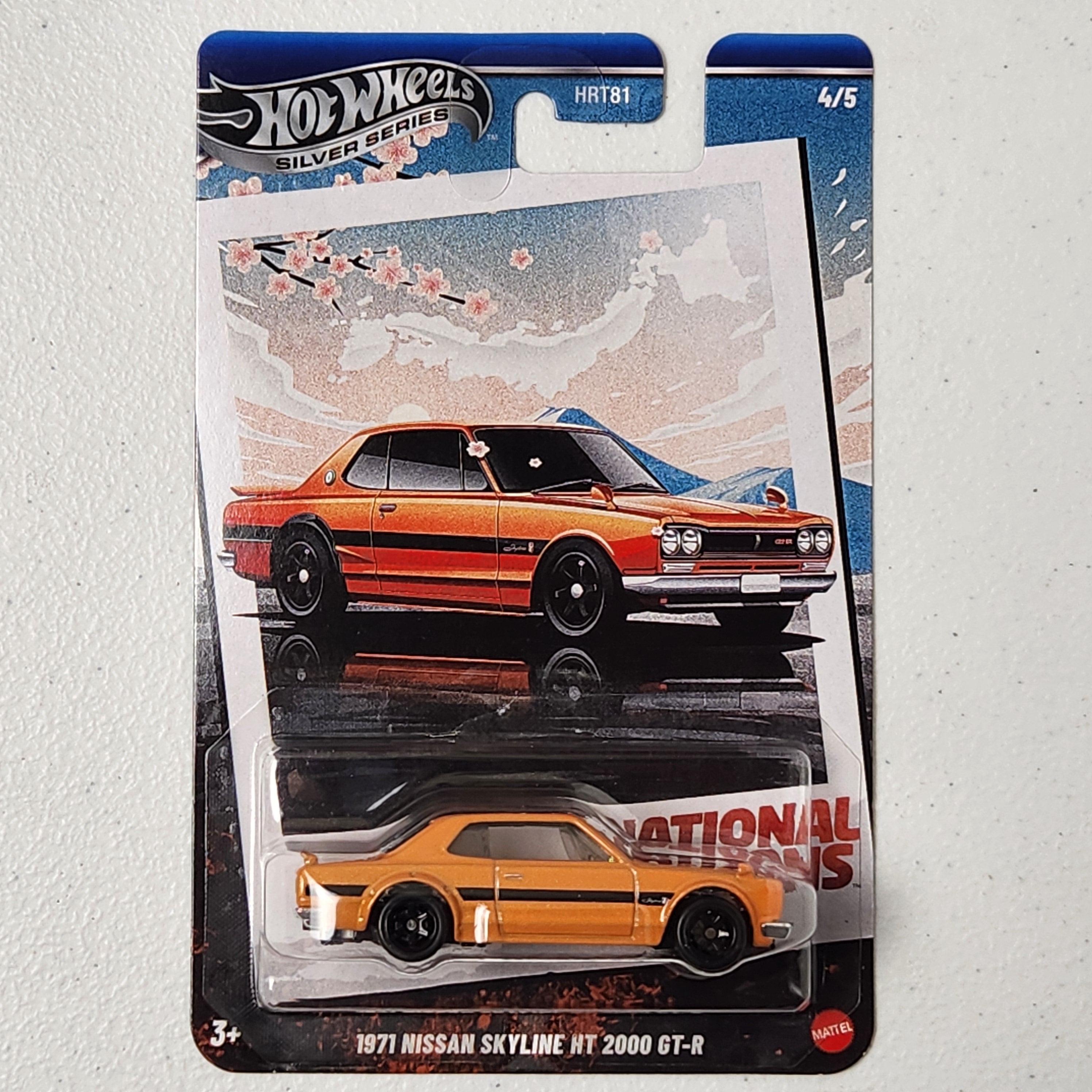 1971 Nissan Skyline HT 2000 GTR #4 JDM National Icons Hot Wheels 2025