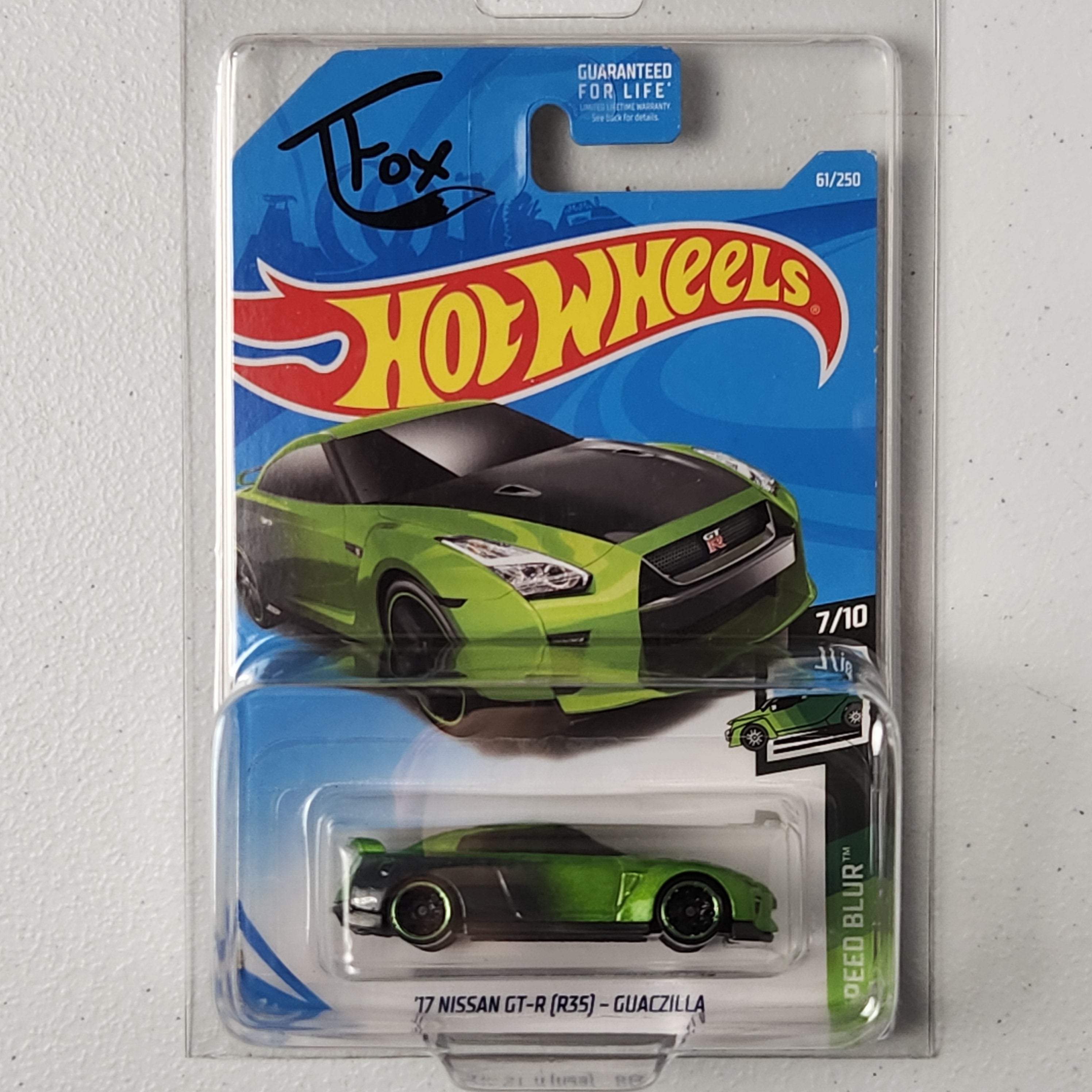 17 Nissan Skyline GTR (R35) - Guaczilla JDM Mainline Hot Wheels