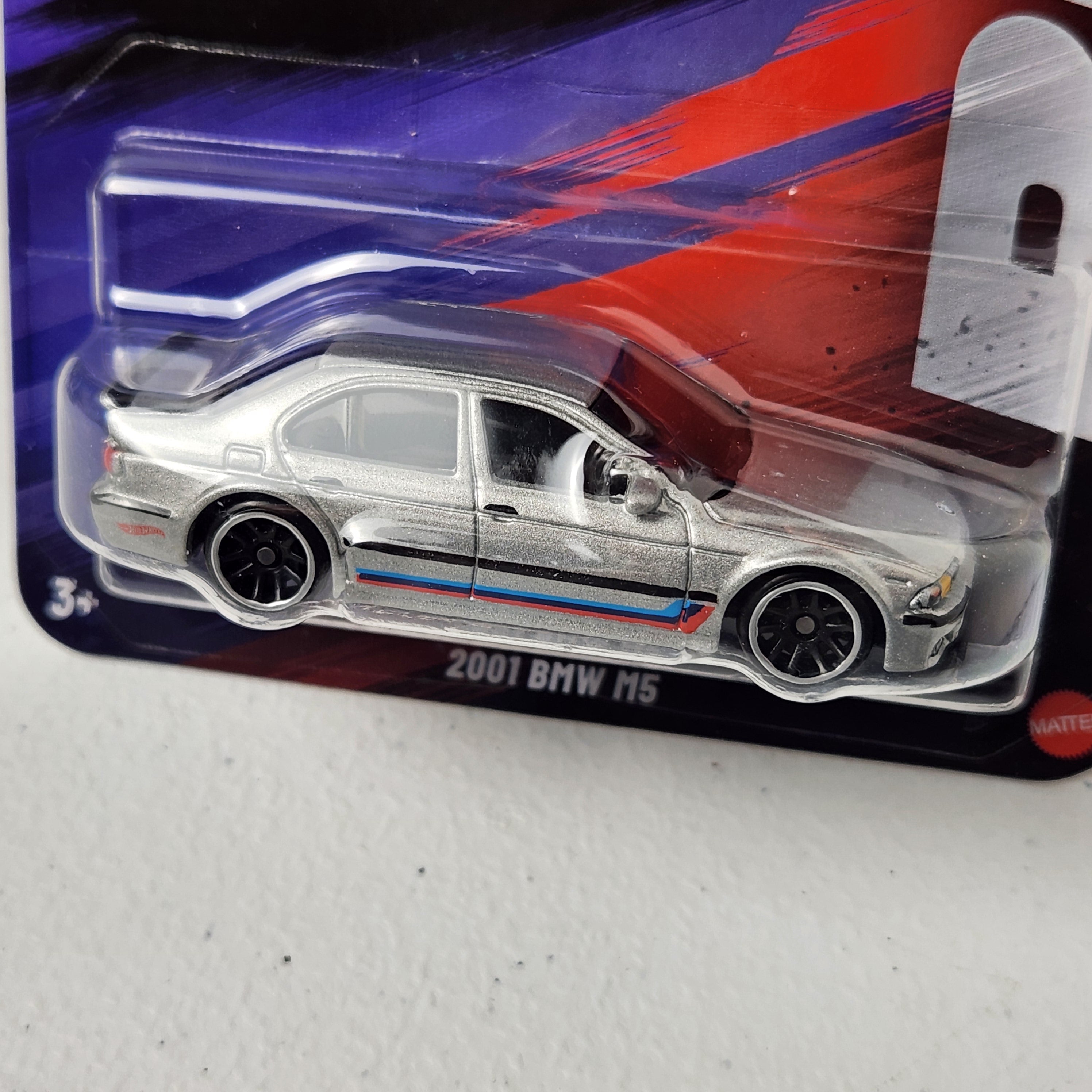 2001 BMW M5 5/5 European Silver Series Hot Wheels 2025
