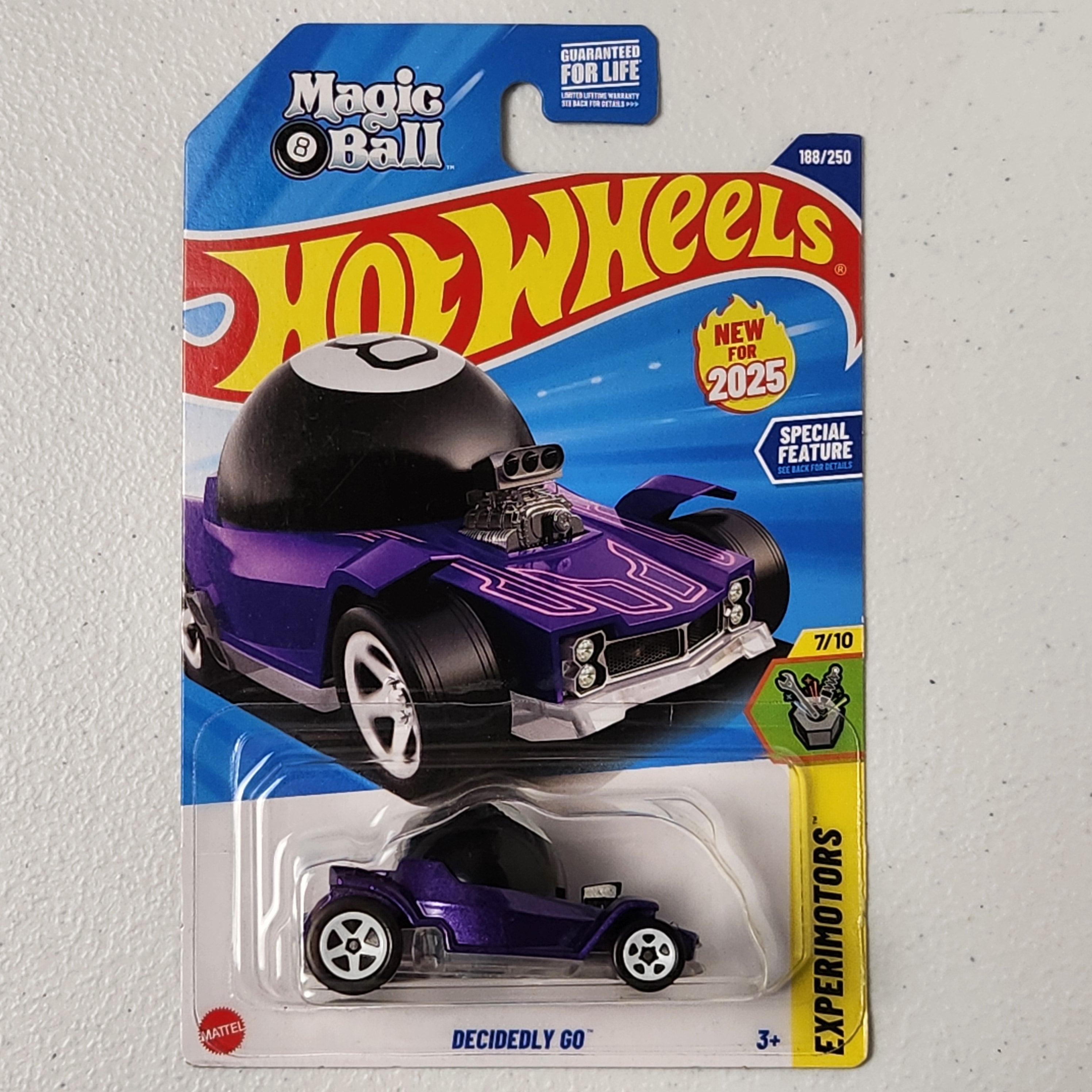 Decidedly Go Magic 8 Ball American Mainline Hot Wheels