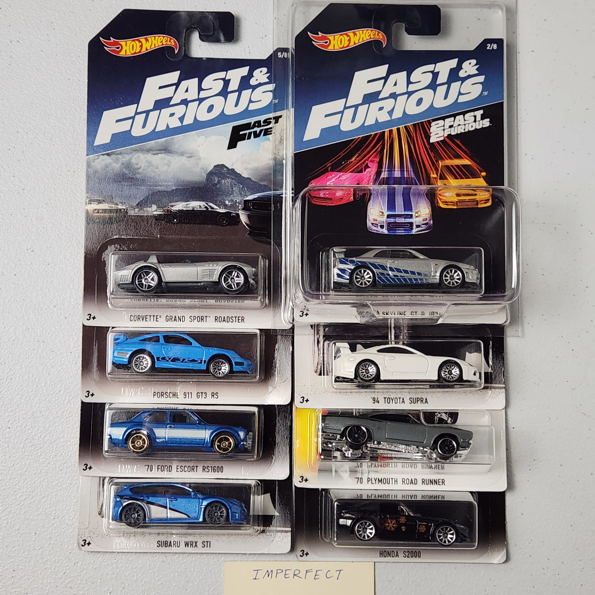 Fast & Furious 8-Car Set Fast & Furious Hot Wheels 2017