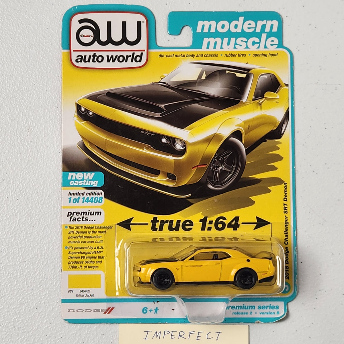 2018 Dodge Challenger SRT Demon #3 Modern Muscle American Auto World 2021