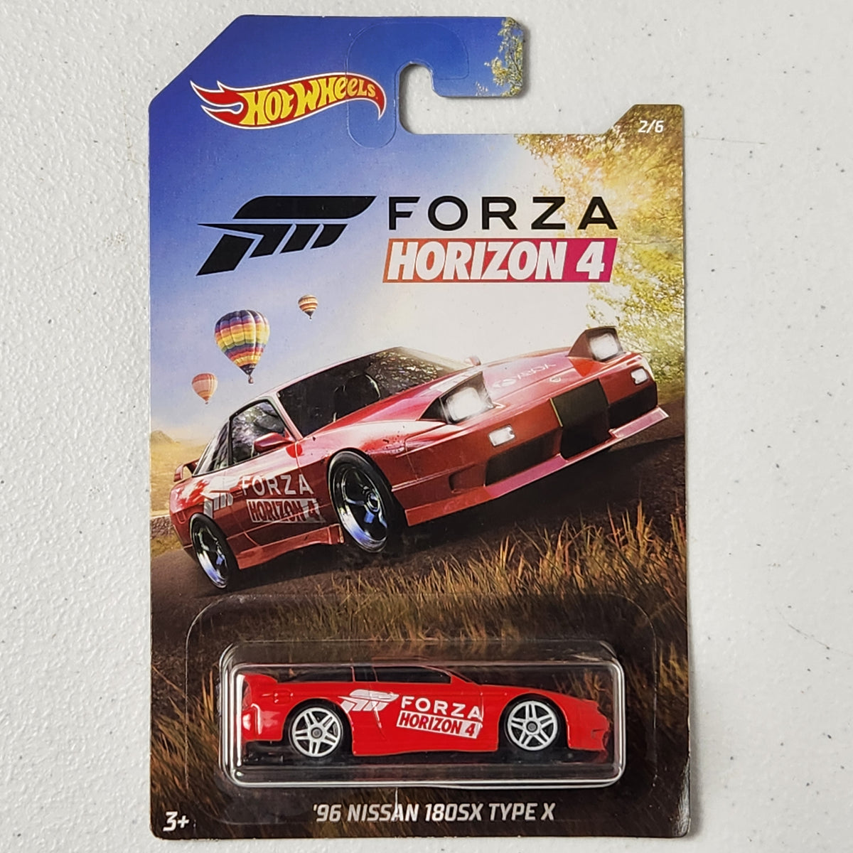 96 Nissan 180SX Type X 2/6 JDM Forza Hot Wheels 2015