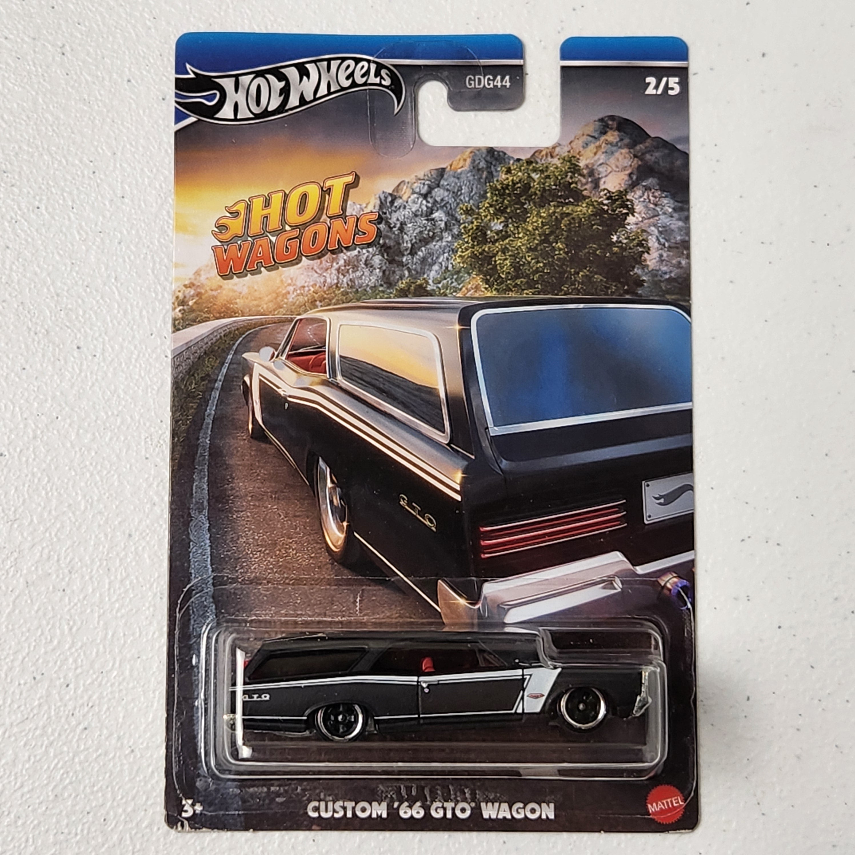 Custom '66 GTO Wagon 2/5 METAL BASE Silver Series American SS Hot Wheels 2024