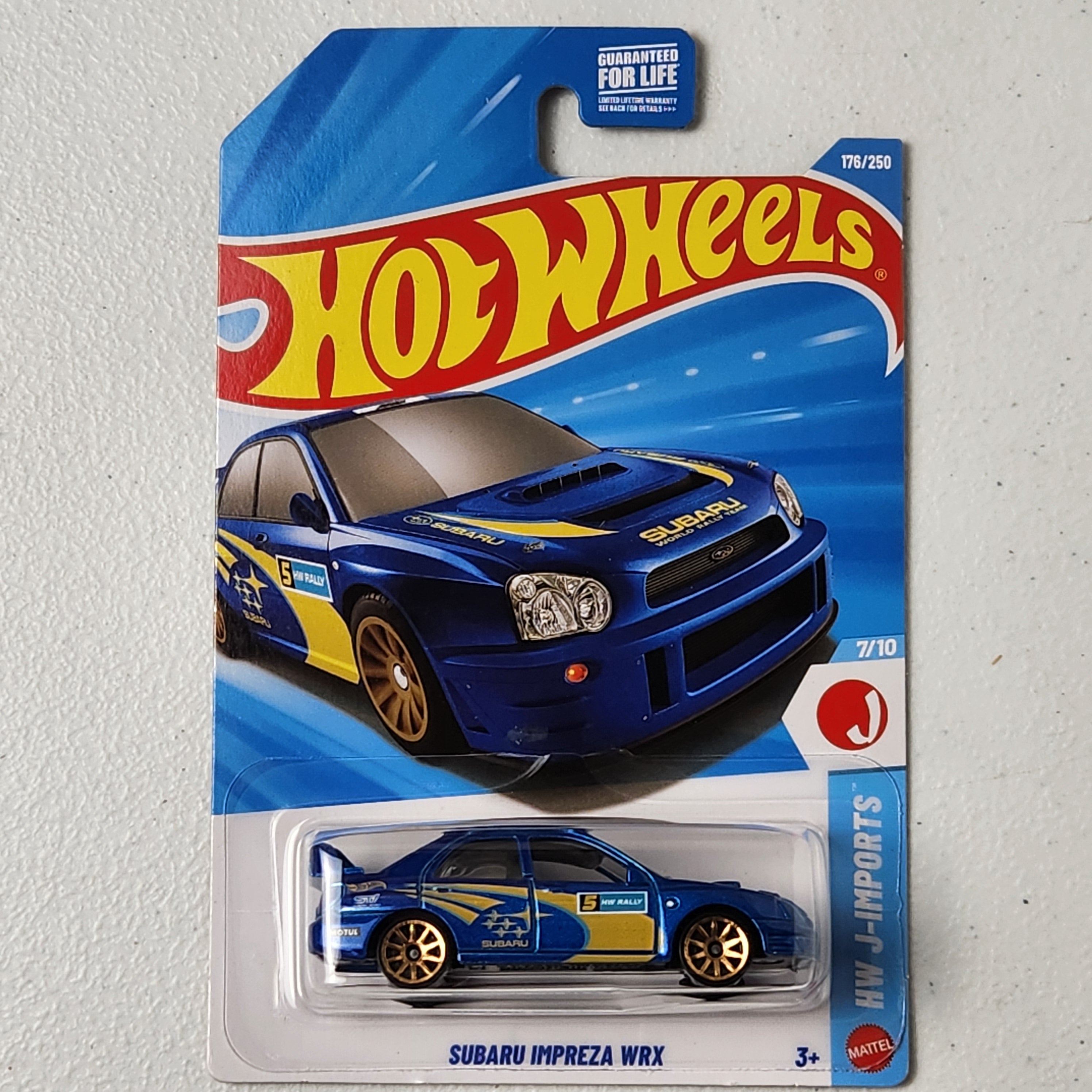 Subaru Impreza WRX JDM Mainline Hot Wheels