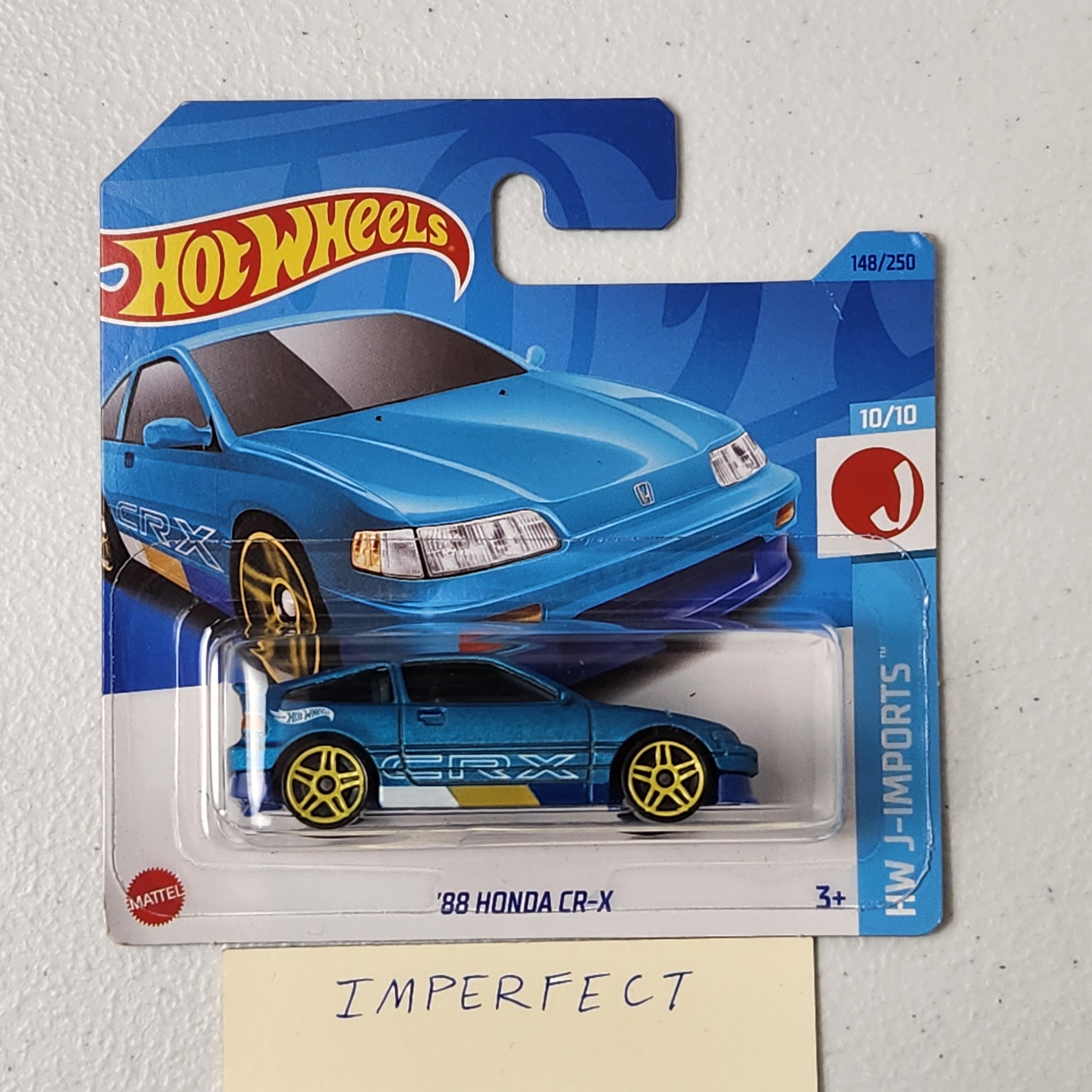 88 Honda CR-X JDM Mainline Hot Wheels