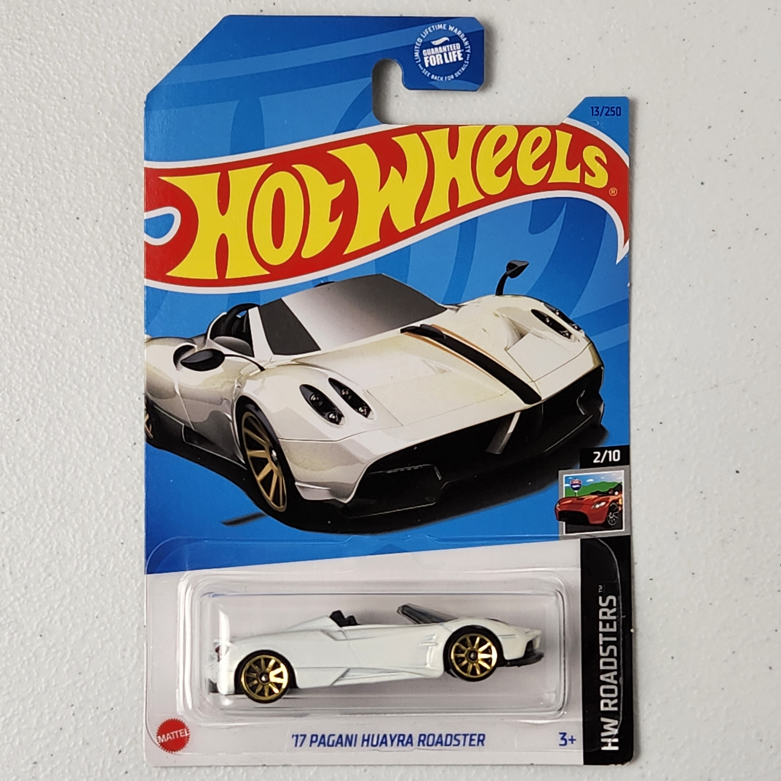17 Pagani Huayra Roadster European mainline Hot Wheels