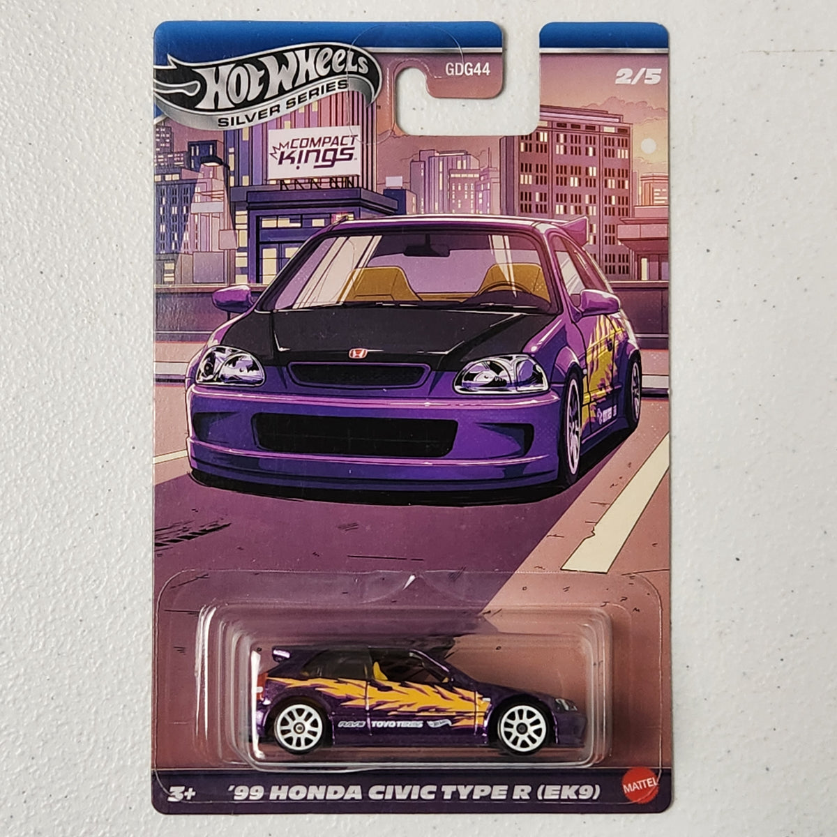 99 Honda Civic Type R (EK9) 2/5 JDM Compact Kings Hot Wheels 2025