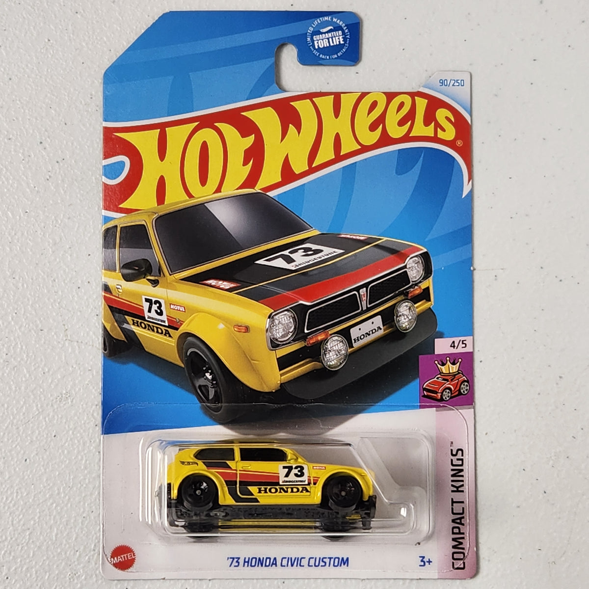 73 Honda Civic Custom JDM Mainline Hot Wheels