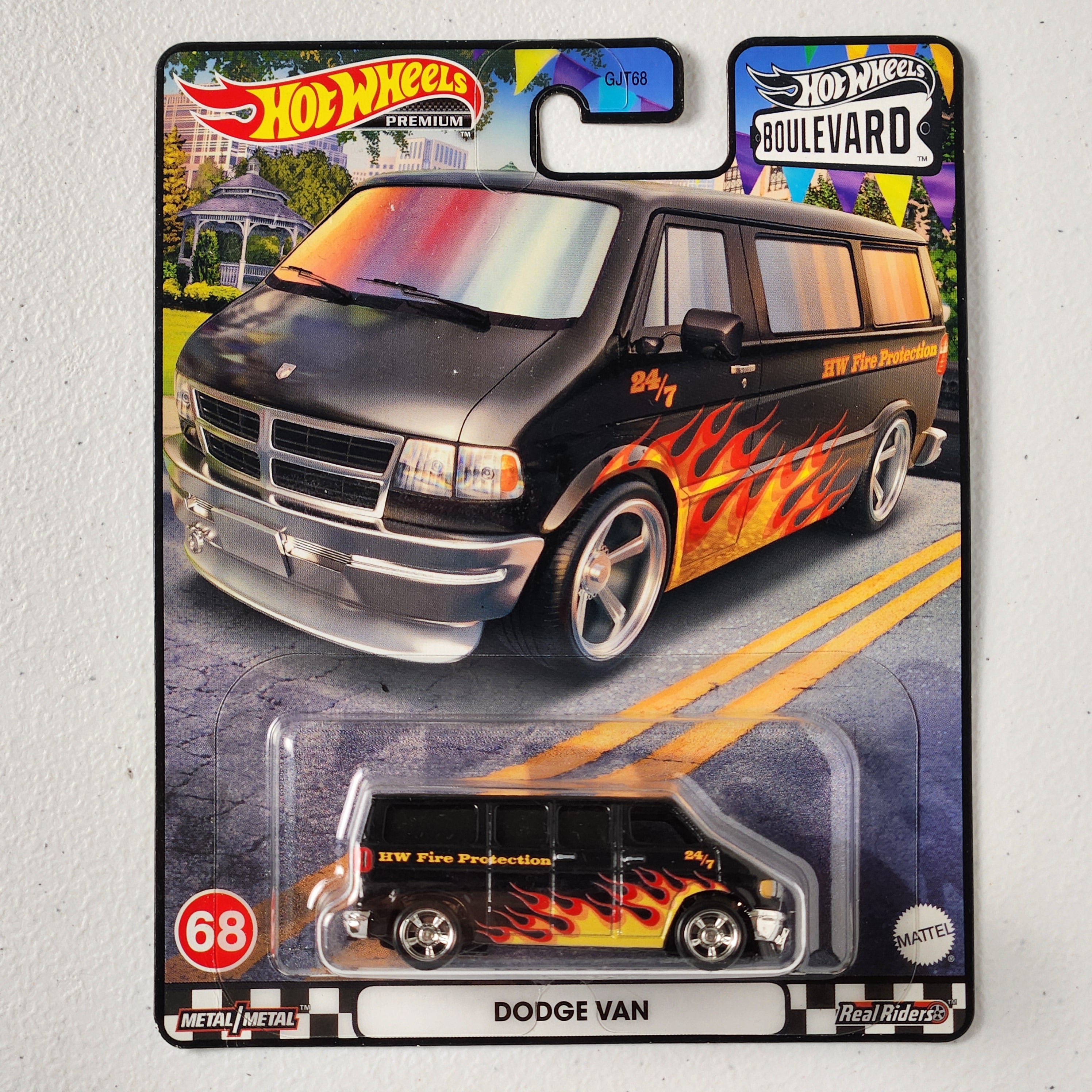 Dodge Van #68 Boulevard American Premium Hot Wheels