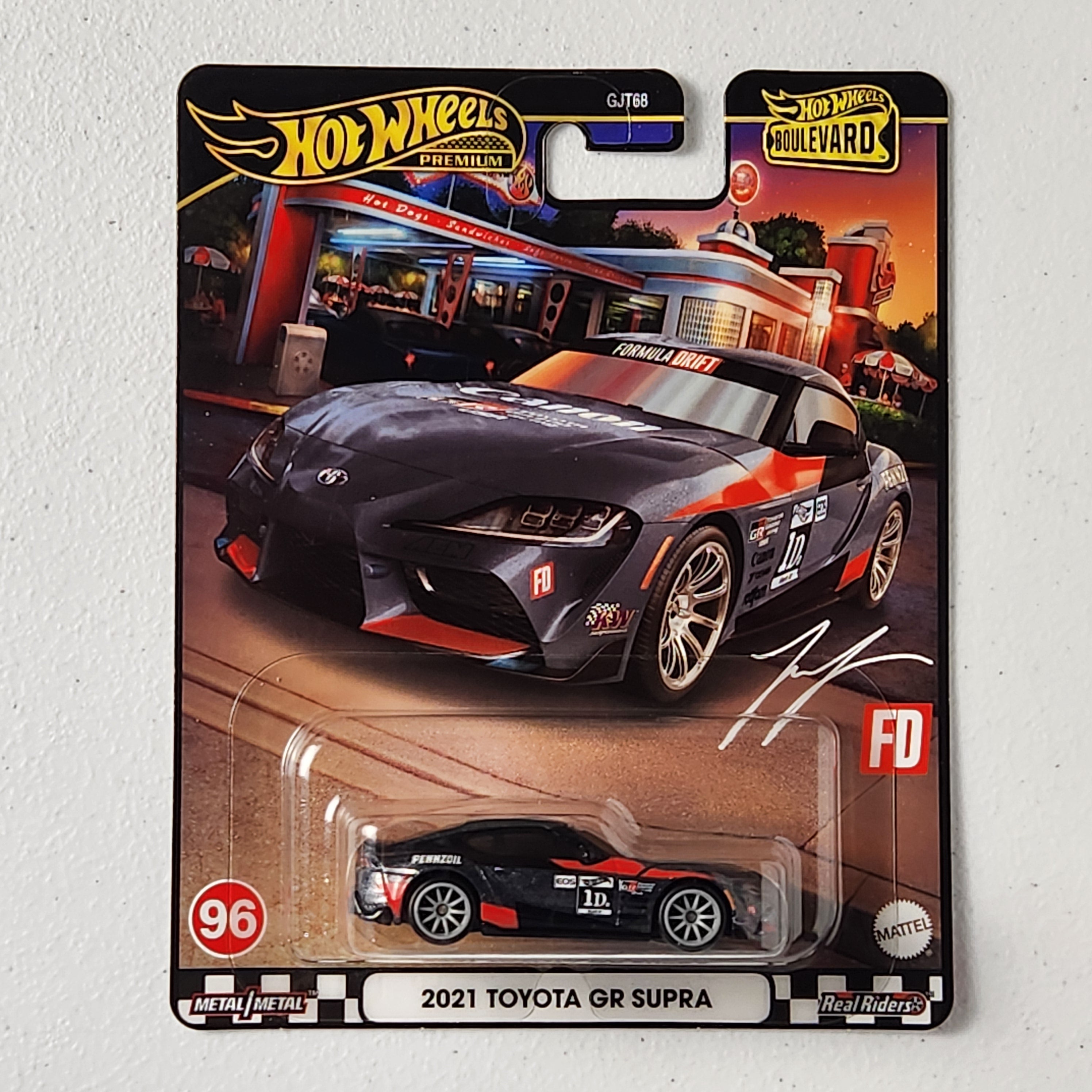 2021 Toyota GR Supra #96 Boulevard JDM Premium Hot Wheels