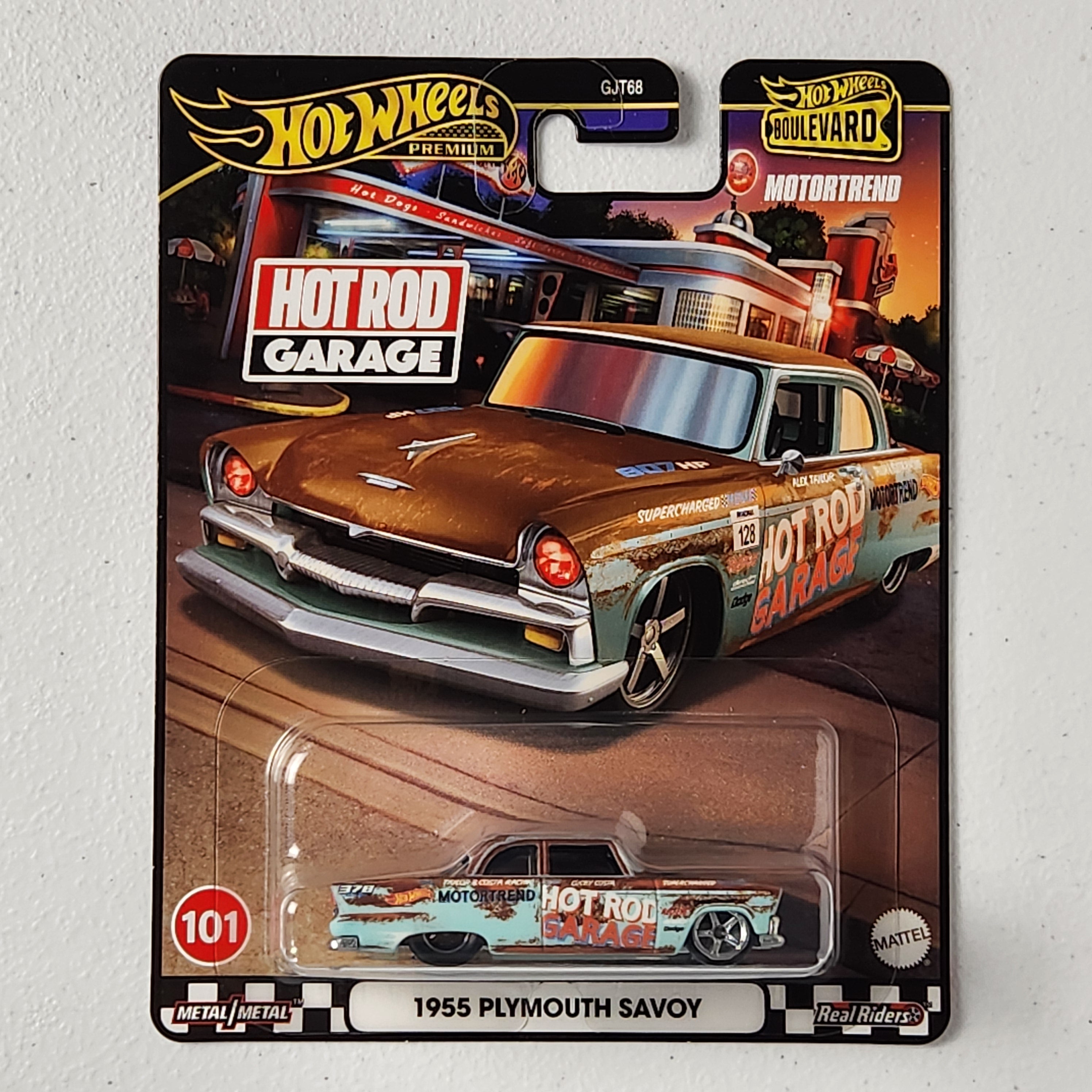 1955 Plymouth Savoy #101 Boulevard American Premium Hot Wheels