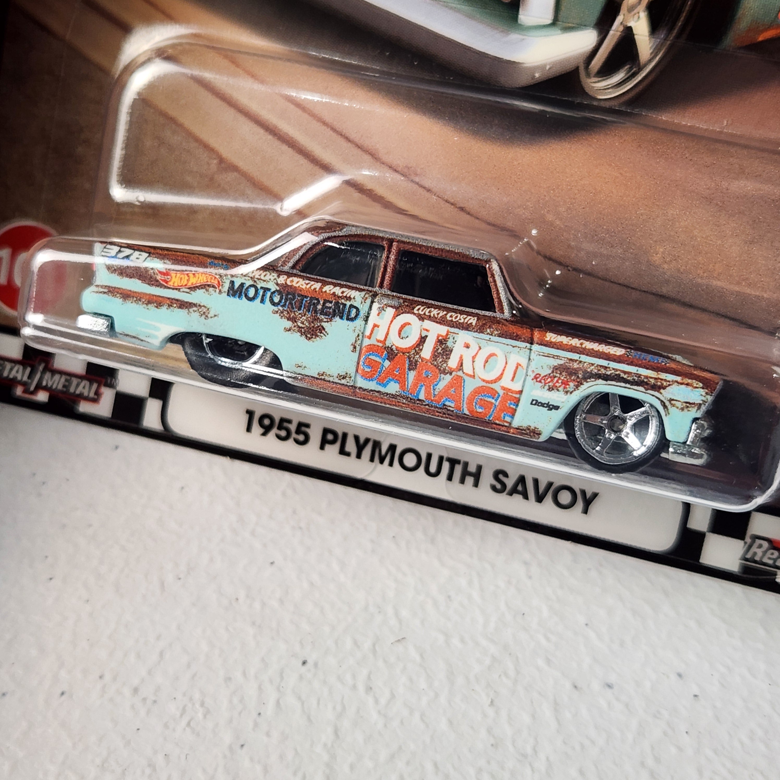 1955 Plymouth Savoy #101 Boulevard American Premium Hot Wheels
