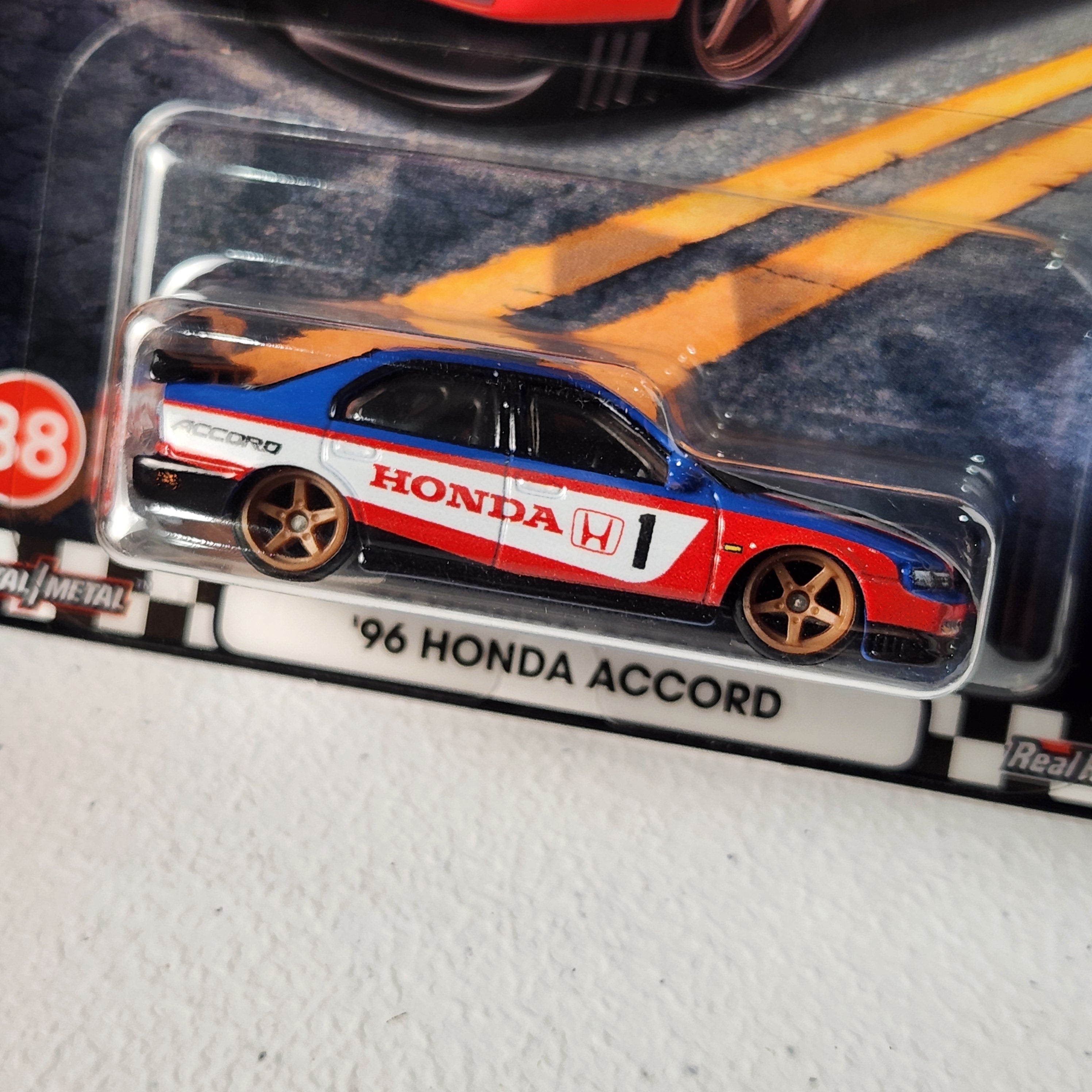 96 Honda Accord #88 Boulevard JDM Premium Hot Wheels