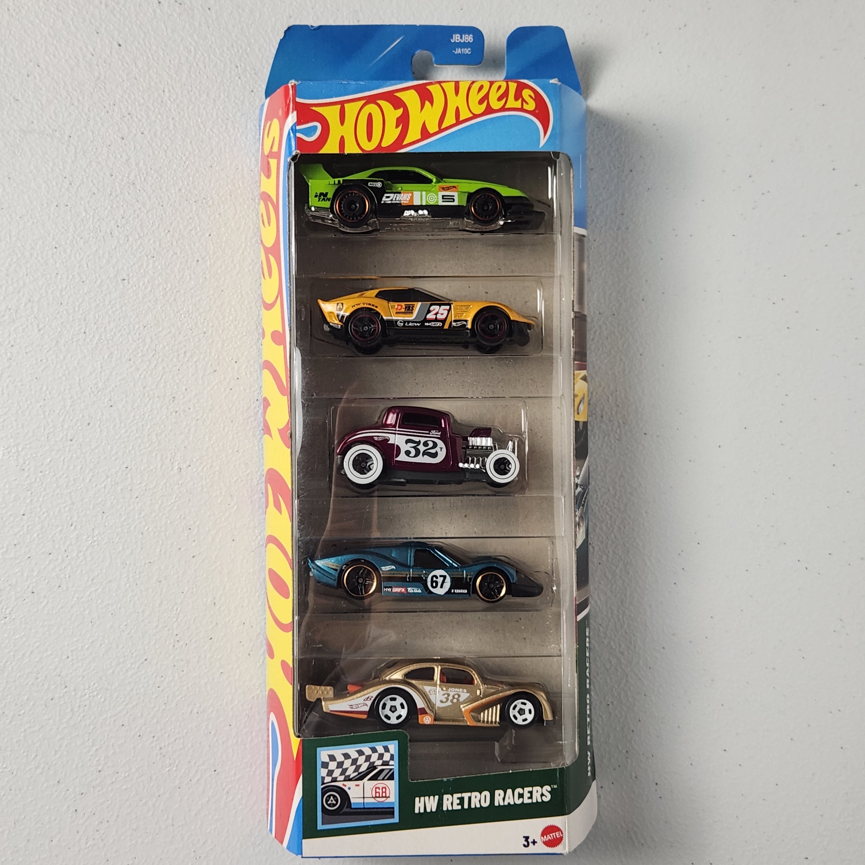 HW Retro Racers 5 Pack American Mainline Hot Wheels