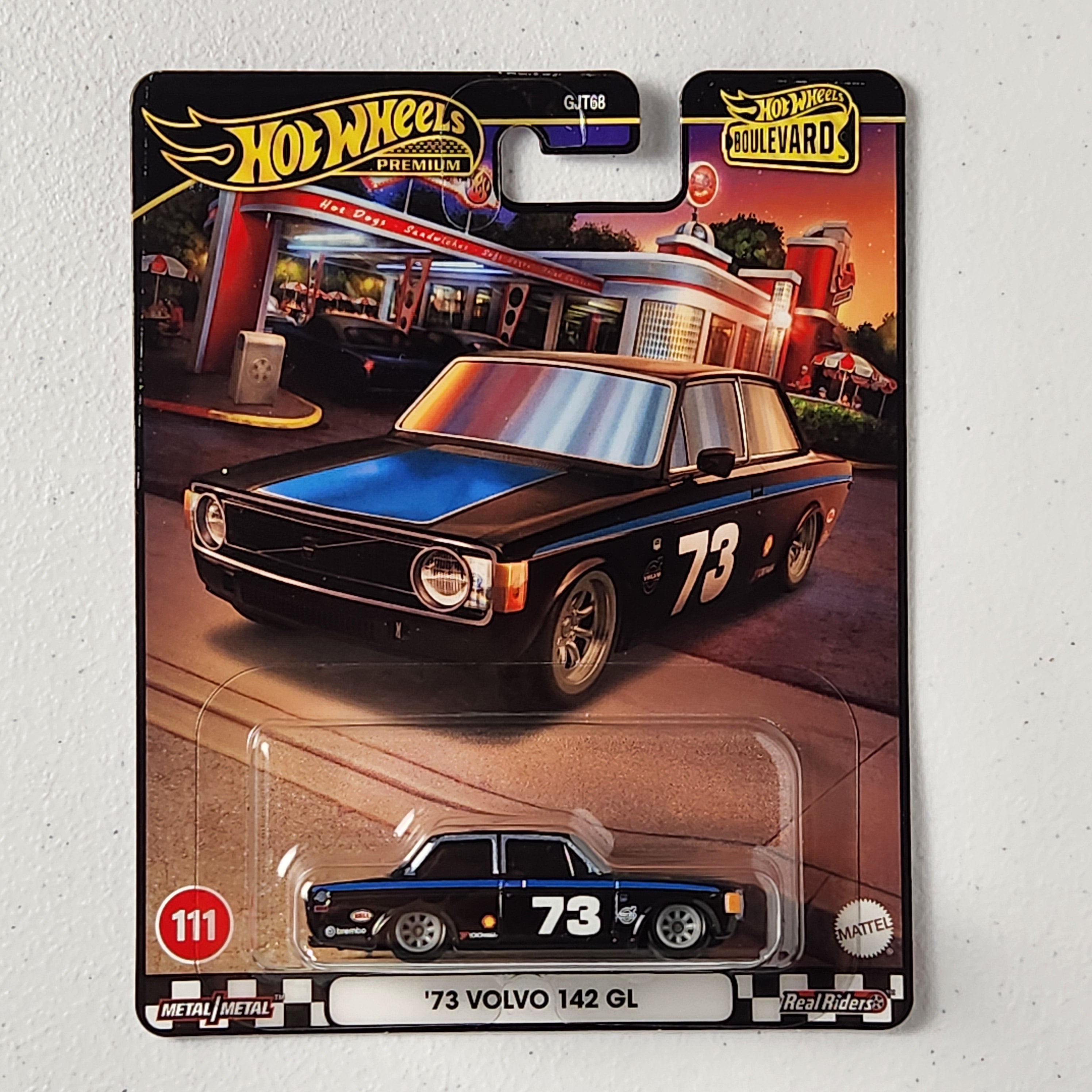 73 Volvo 142 GL #111 Boulevard European Premium Hot Wheels