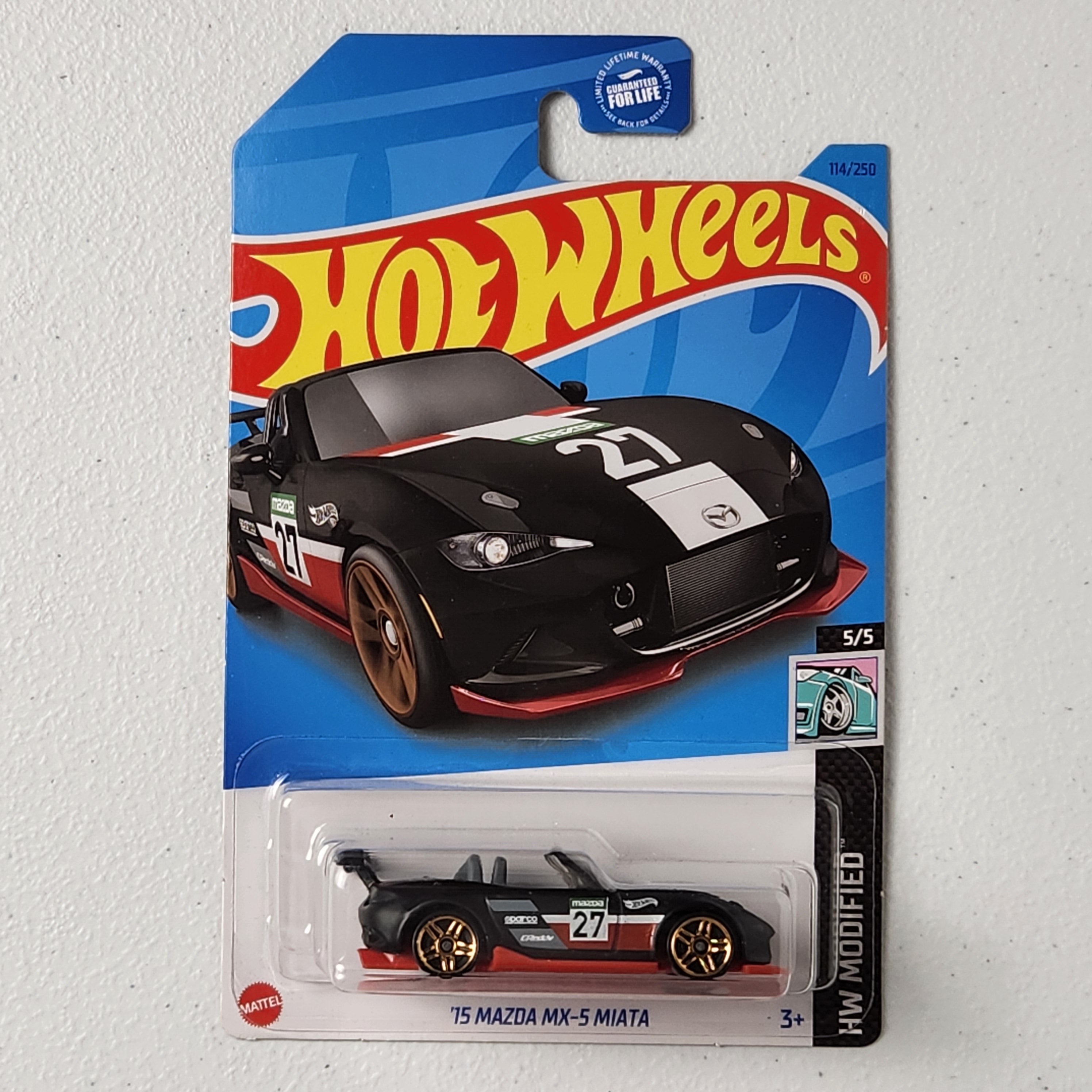 15 Mazda MX-5 Miata JDM Mainline Hot Wheels