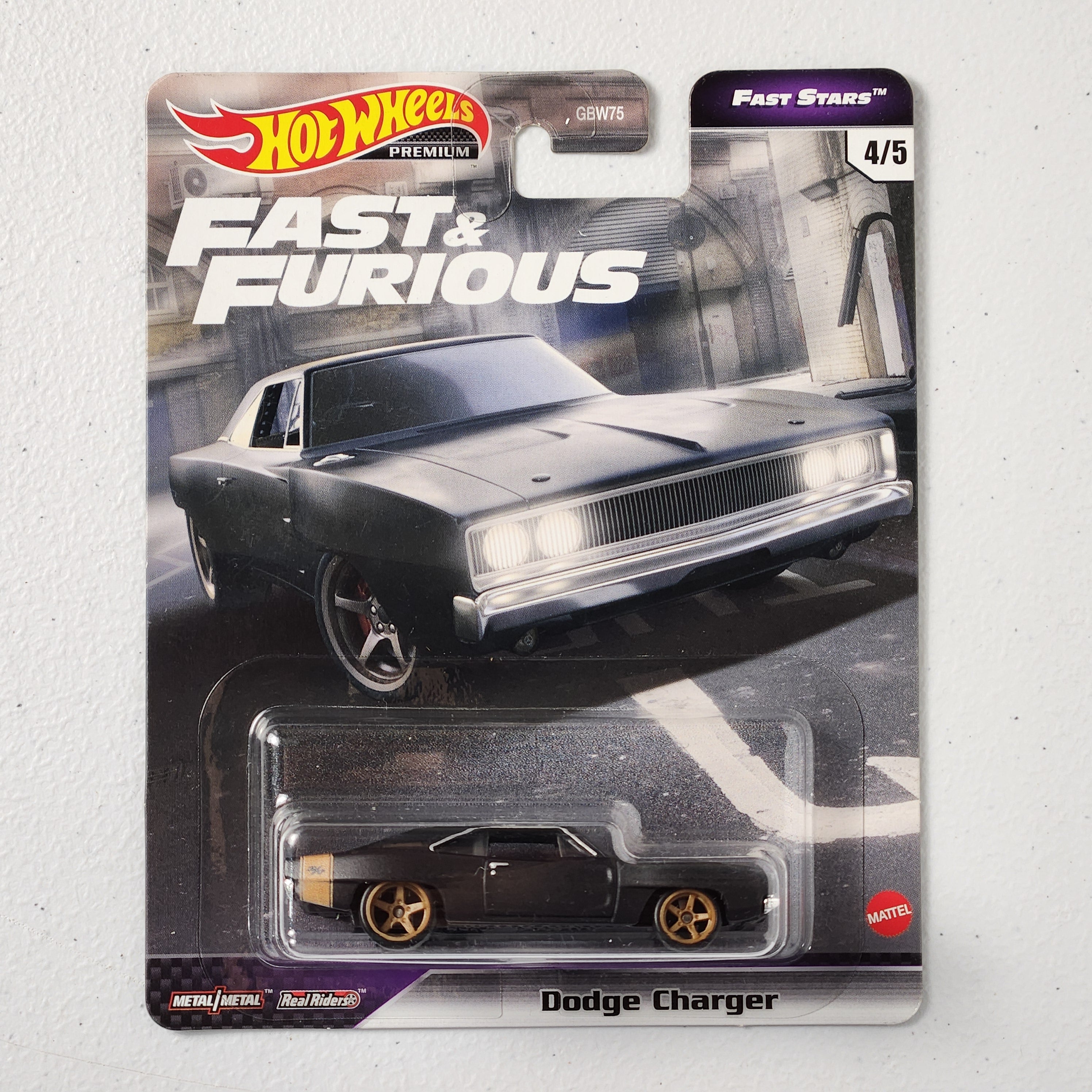 Dodge Charger #4/5 F&F Fast Stars American Premium Hot Wheels