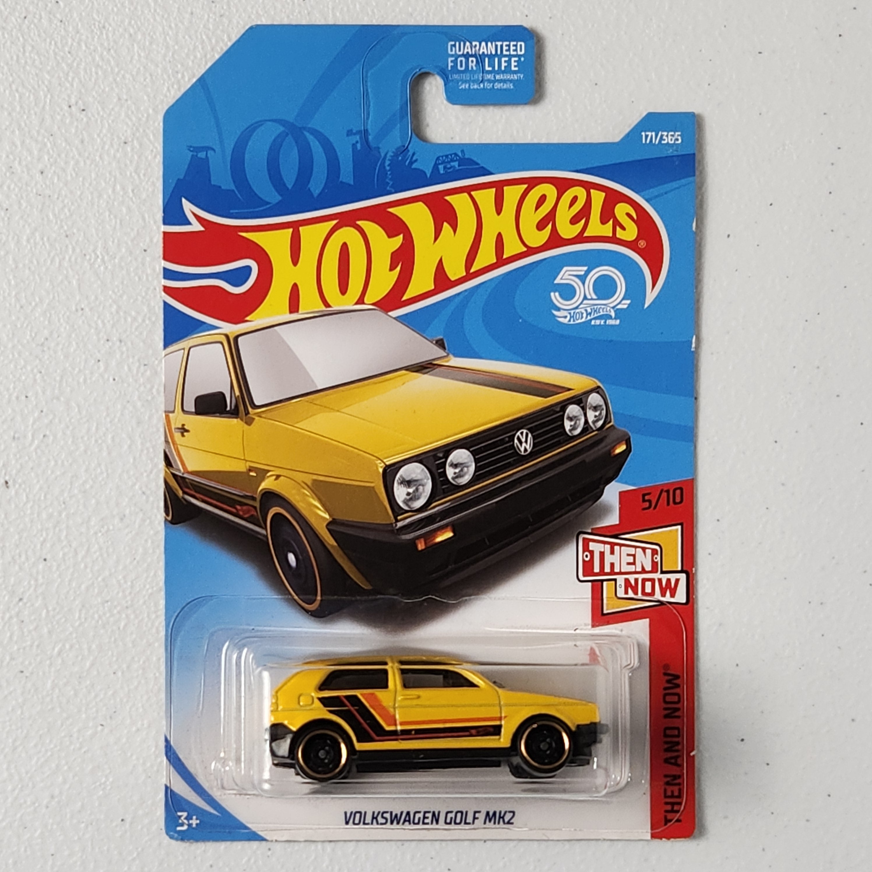 Volkswagen Golf MK2 European Mainline Hot Wheels