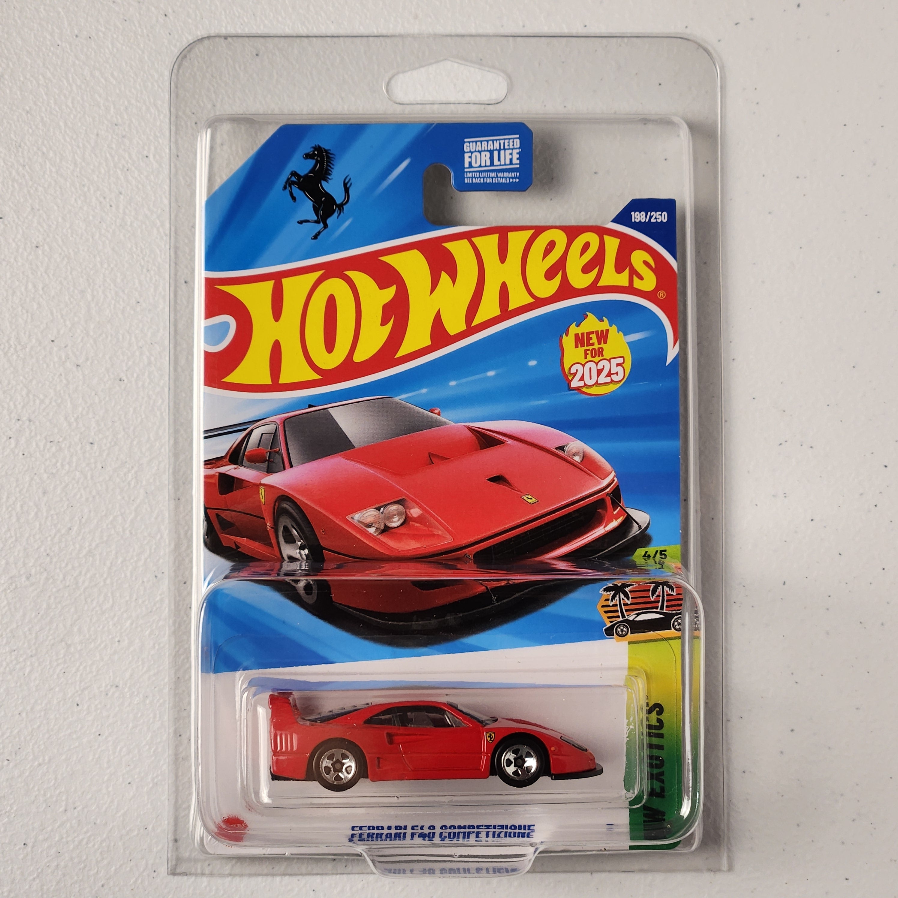 Ferrari F40 Competizione European Mainline Hot Wheels