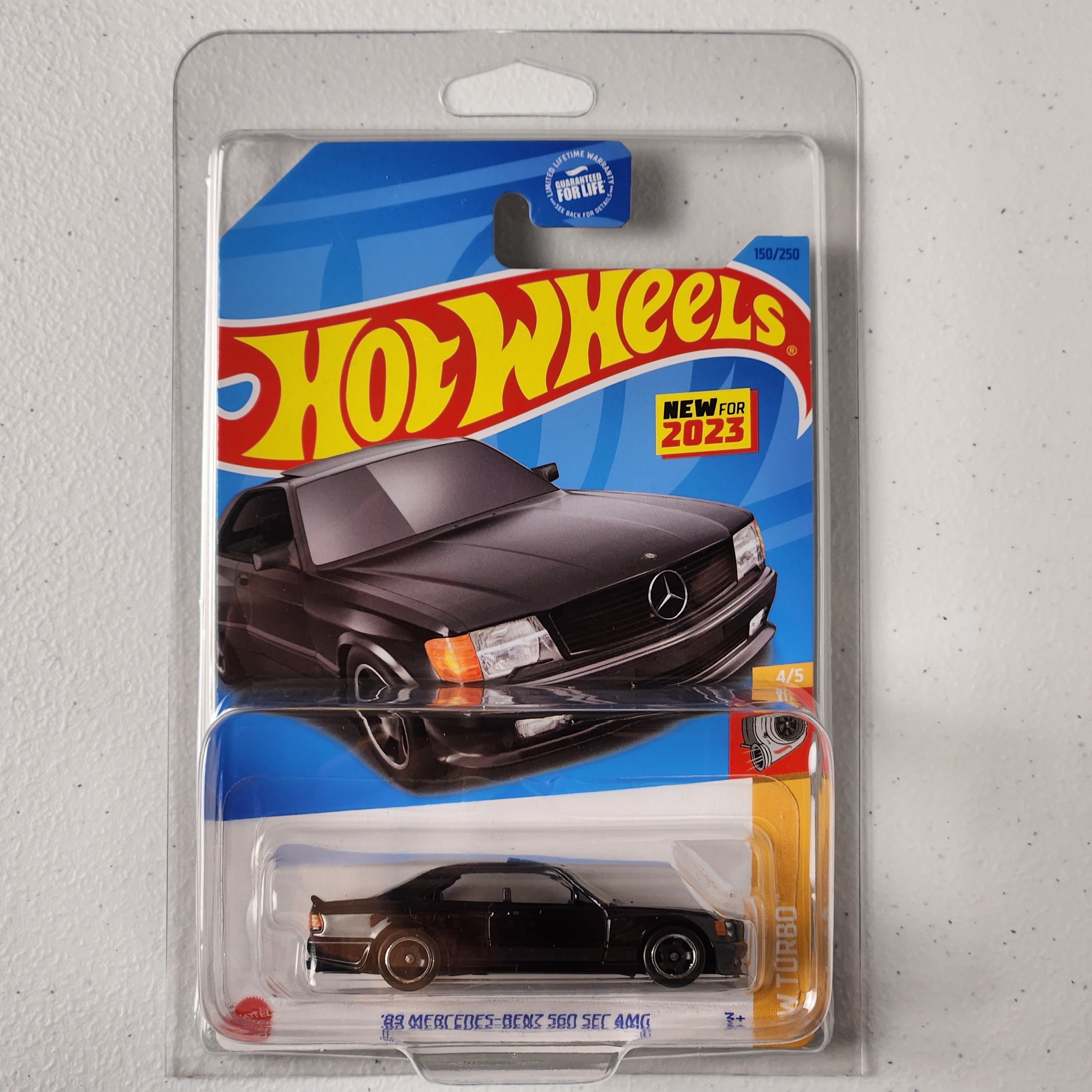 '89 Mercedes-Benz 560 SEC AMG European Mainline Hot Wheels