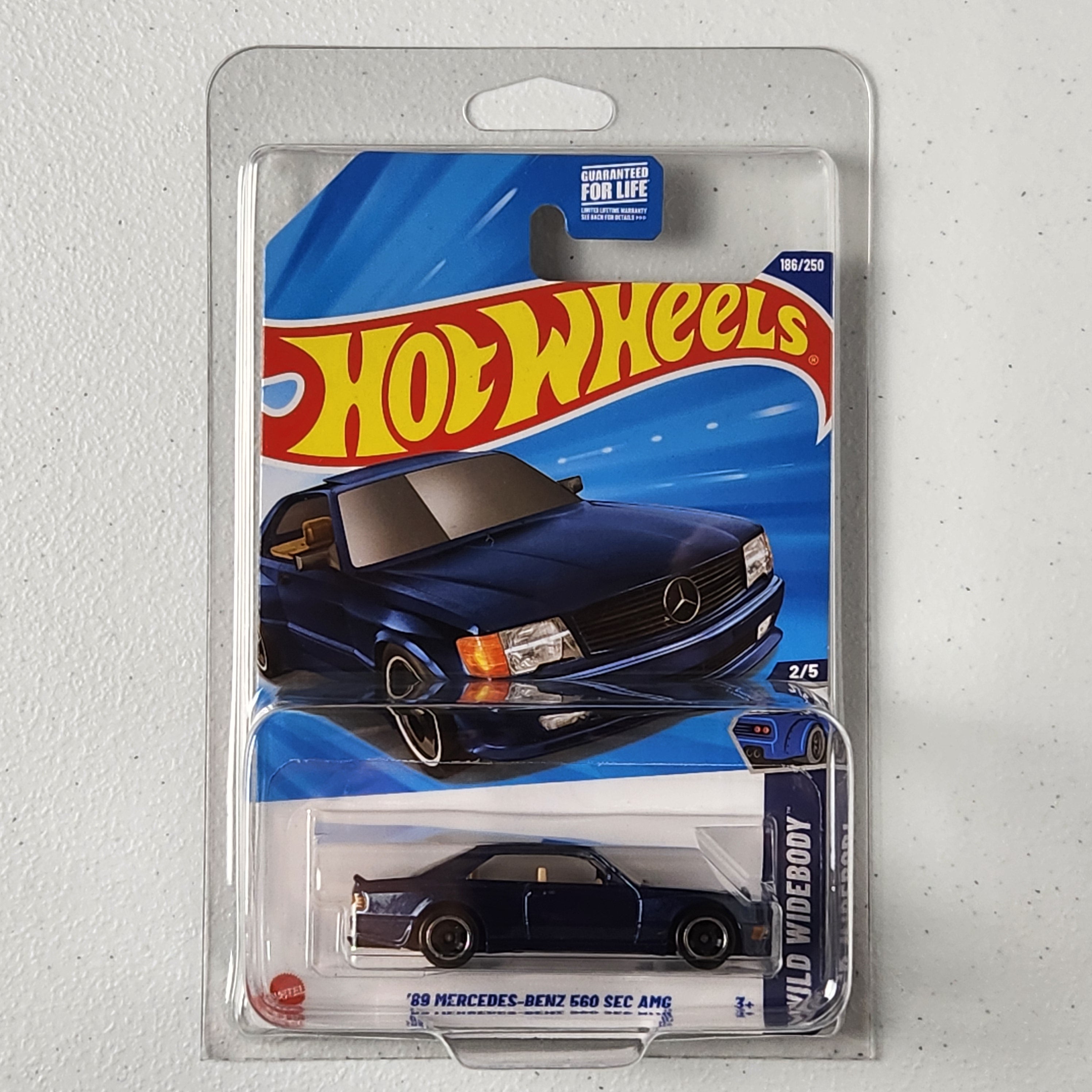 '89 Mercedes-Benz 560 SEC AMG European Mainline Hot Wheels