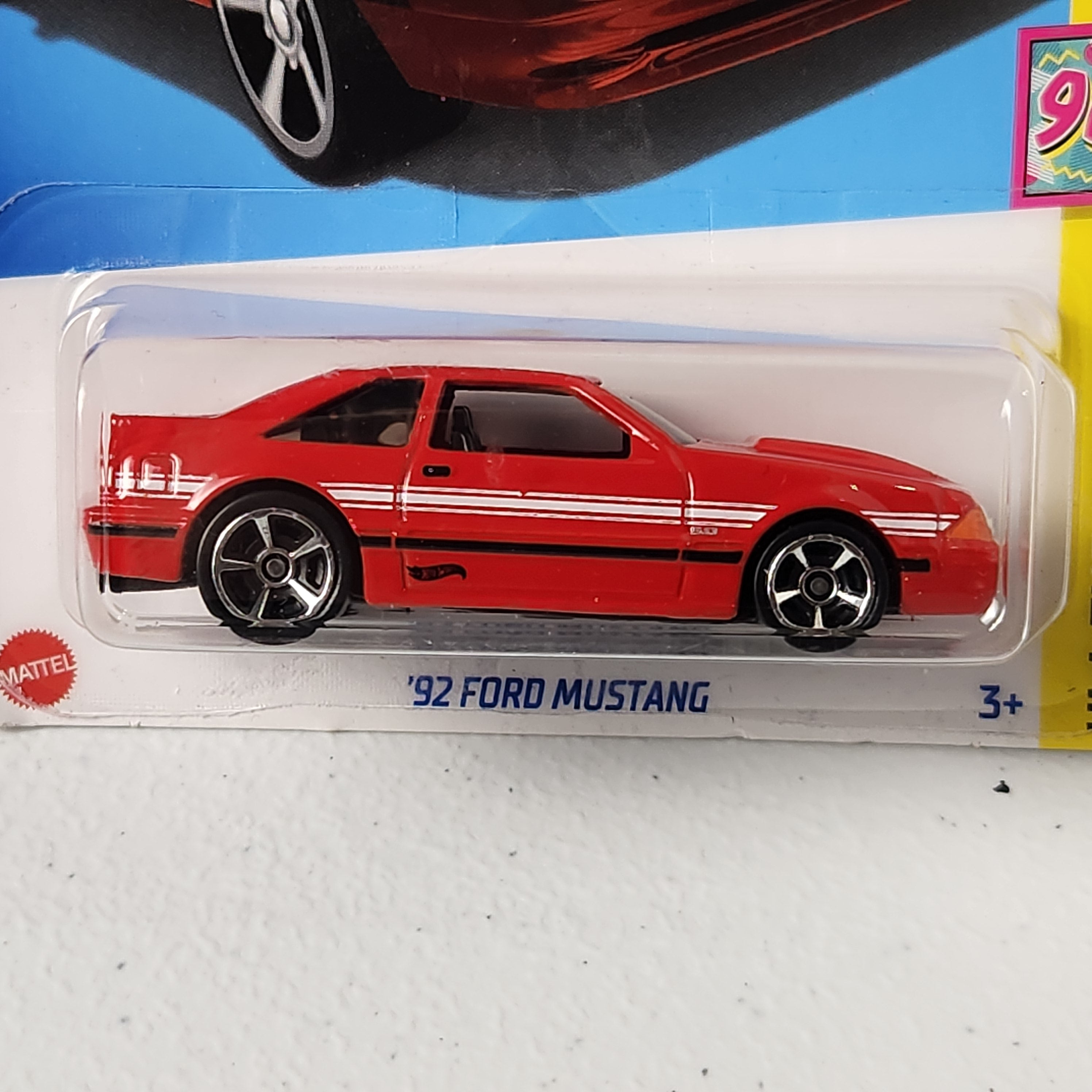 92 Ford Mustang Fox Body American Mainline Hot Wheels