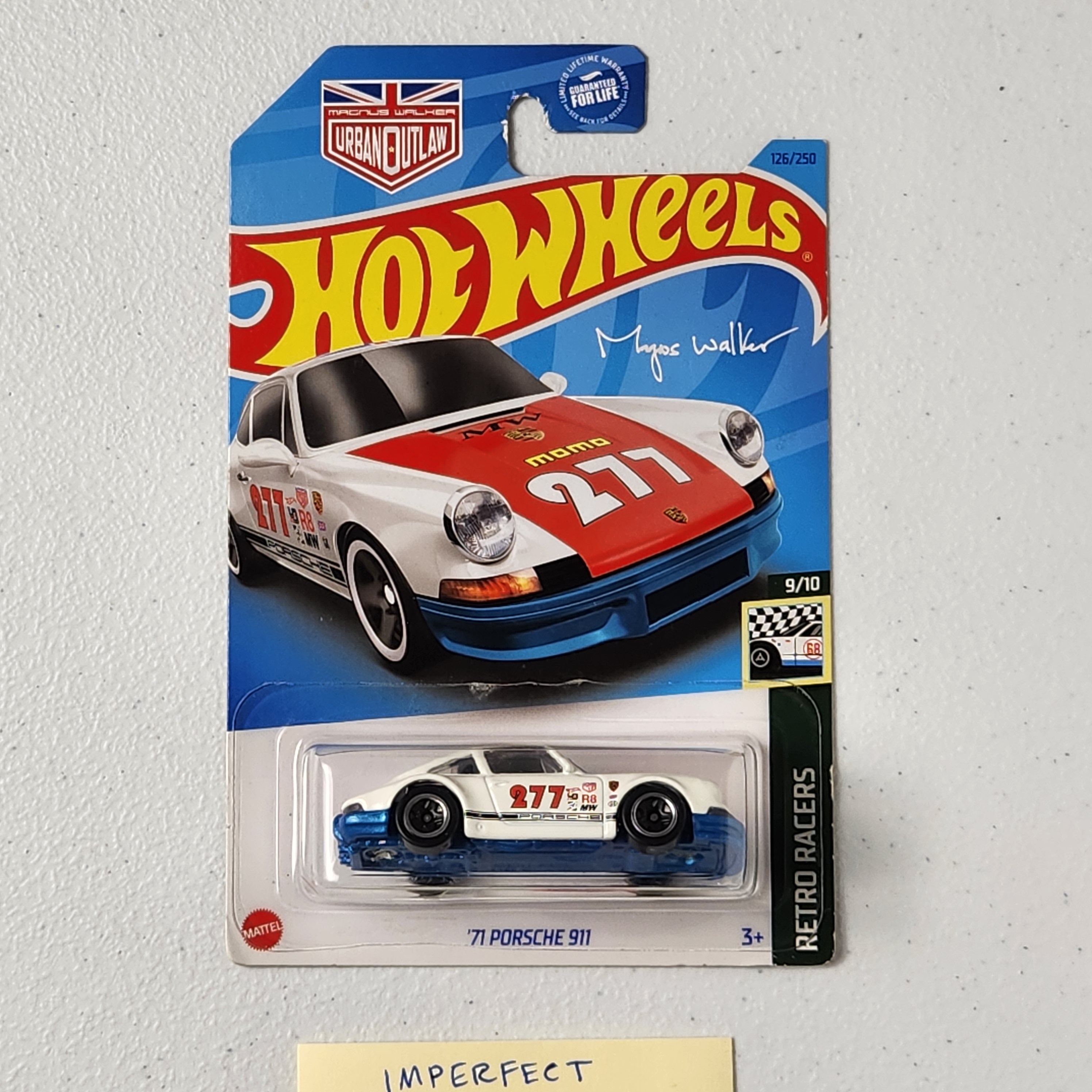 ’71 Porsche 911 Retro Racers European Mainline Hot Wheels