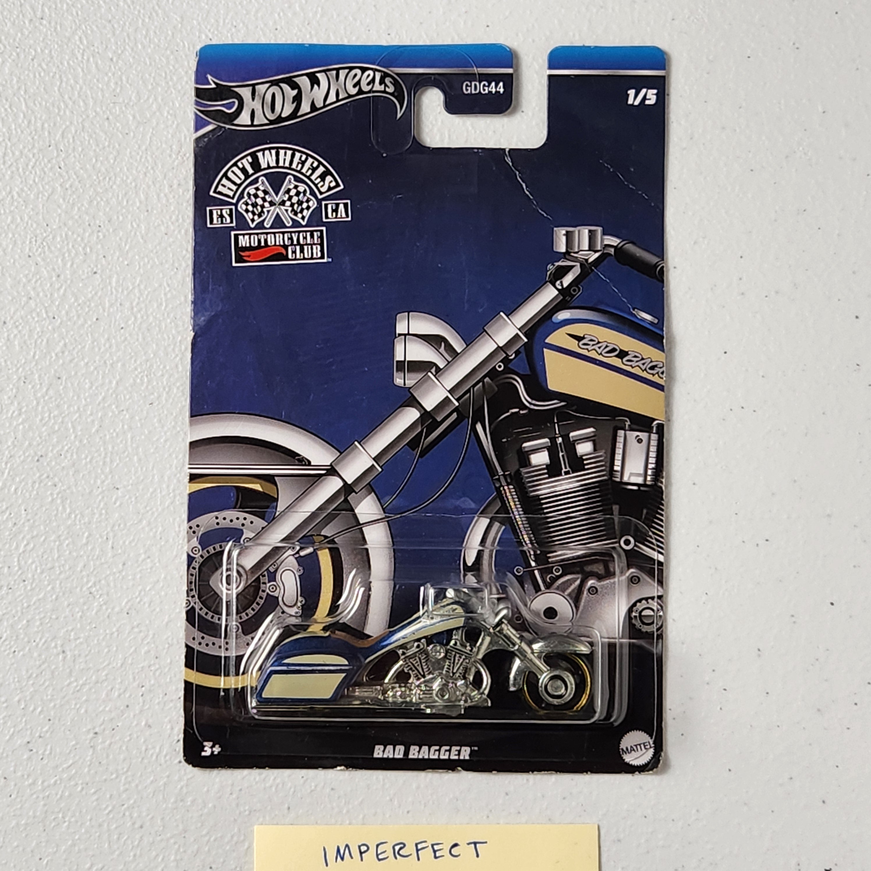 Bad Bagger #1/5 HW Motorcycle Club SS American Mainline Hot Wheels