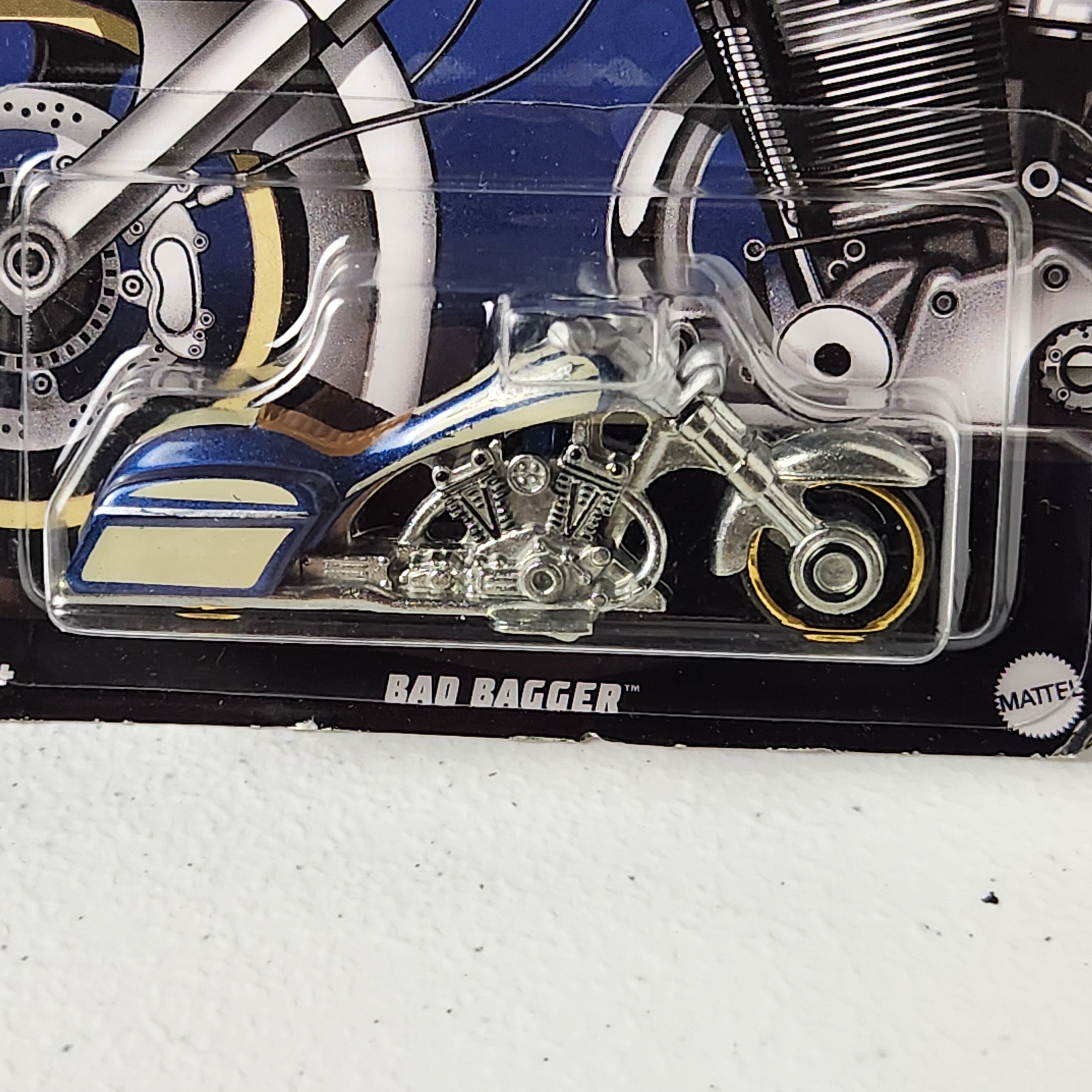 Bad Bagger #1/5 HW Motorcycle Club SS American Mainline Hot Wheels
