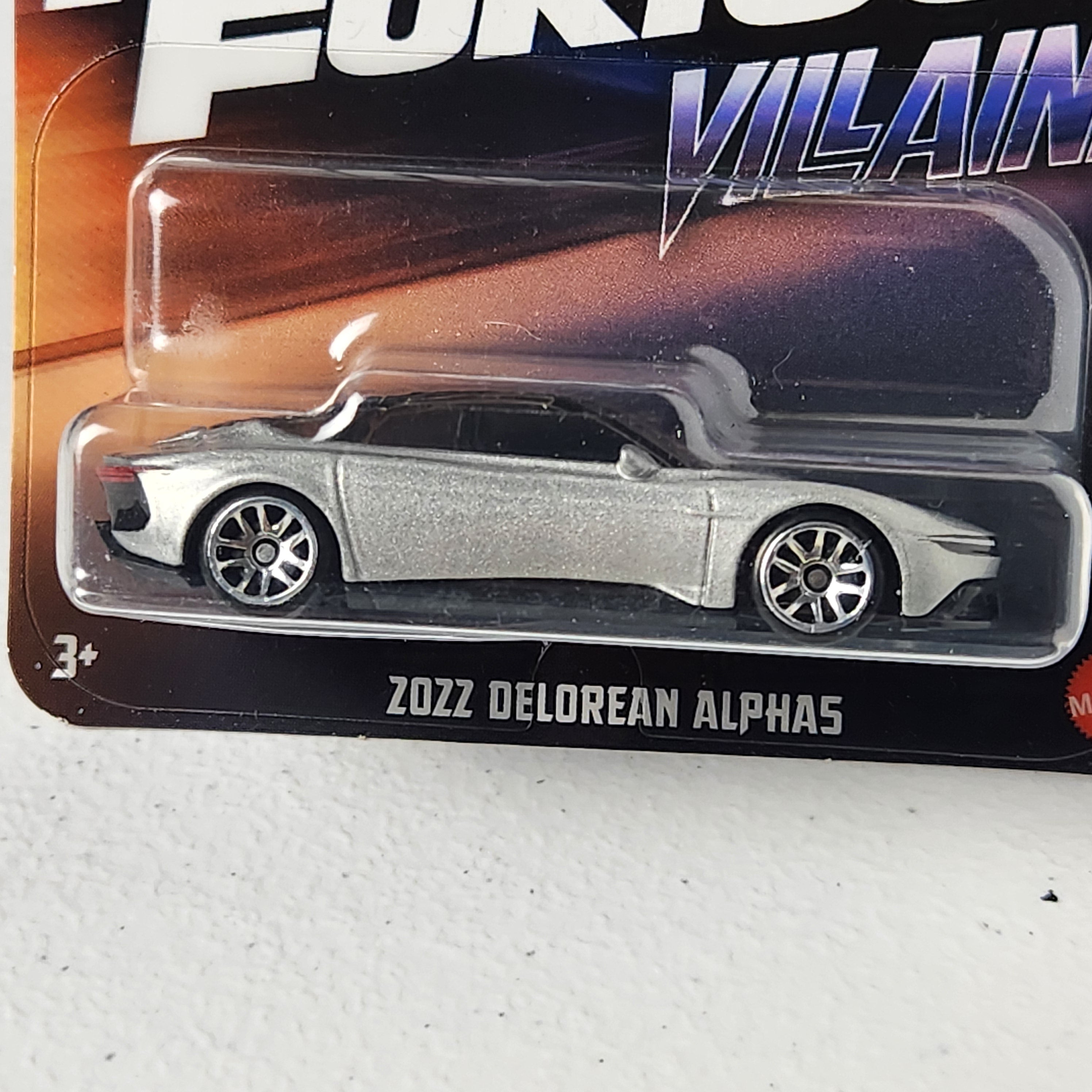 Zozz DeLorean Alpha5 #5/5 F&F Villains SS European Hot Wheels